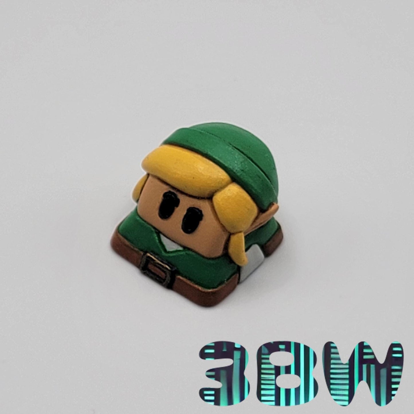 Zelda Keycap Set | Handpainted Resin Artisan Caps | Cherry MX | Link, Zelda, Hylian Shield, Majora Mask