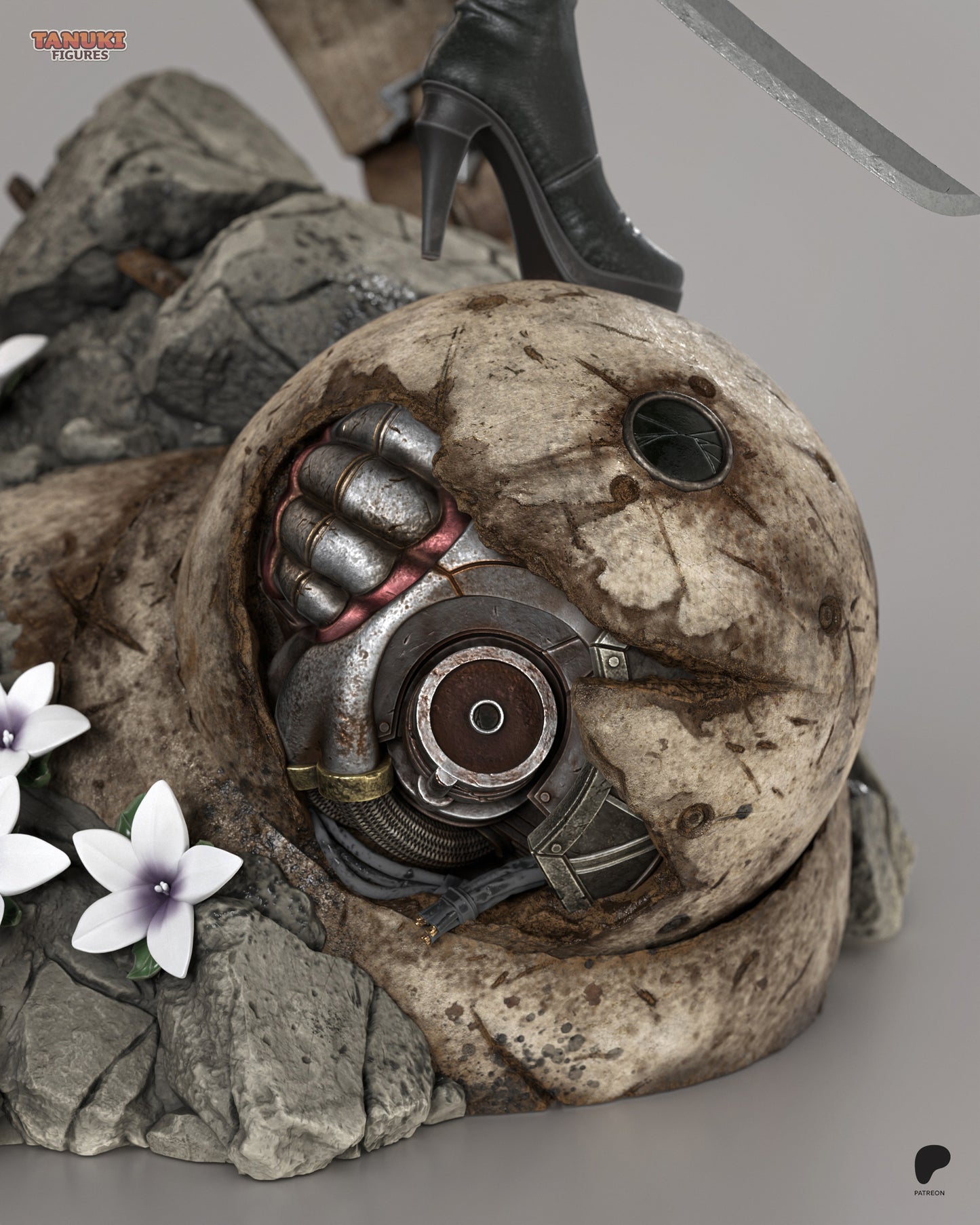 2B | Resin Model or Bust Kit | NieR Automata Combat Android