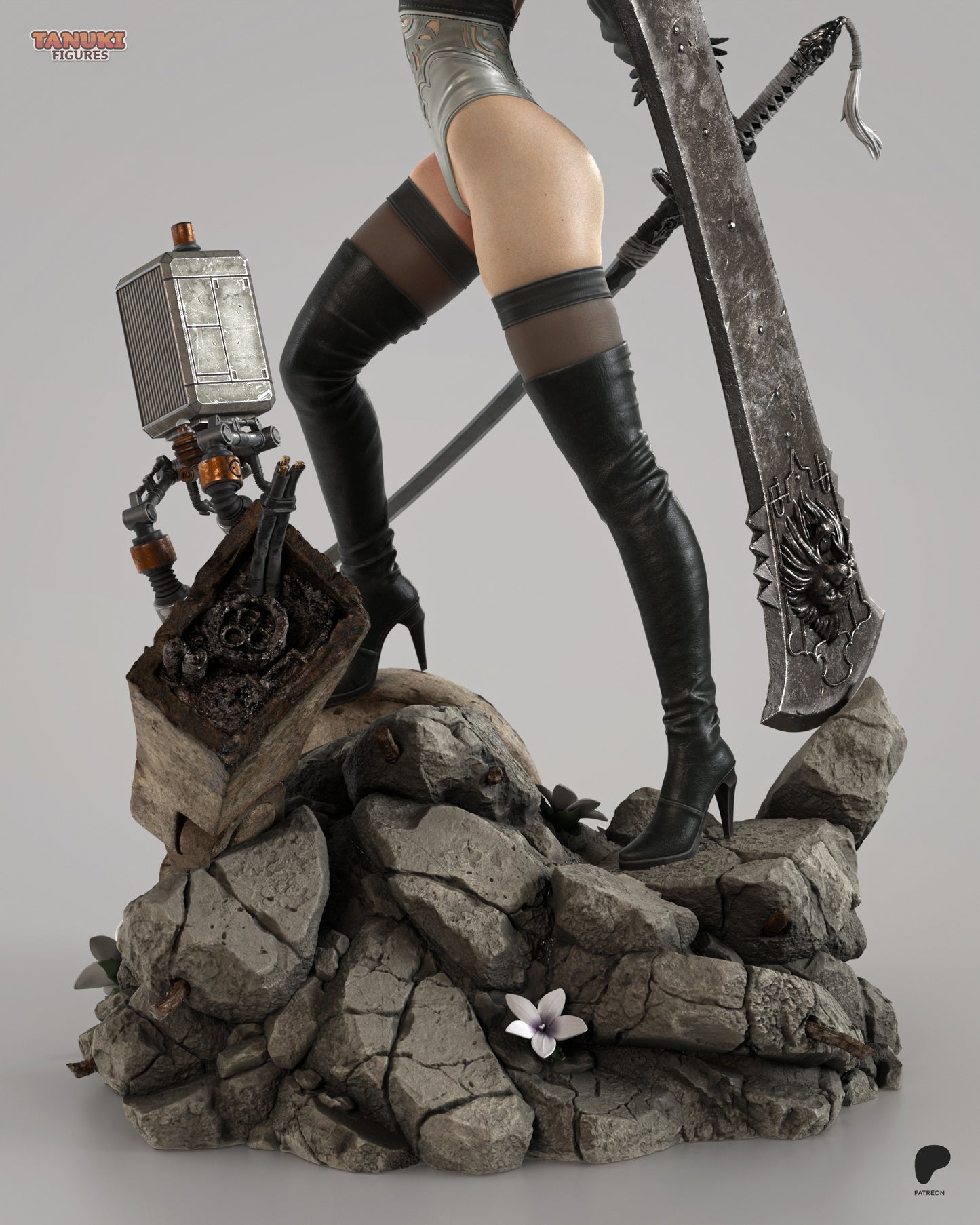 2B | Resin Model or Bust Kit | NieR Automata Combat Android