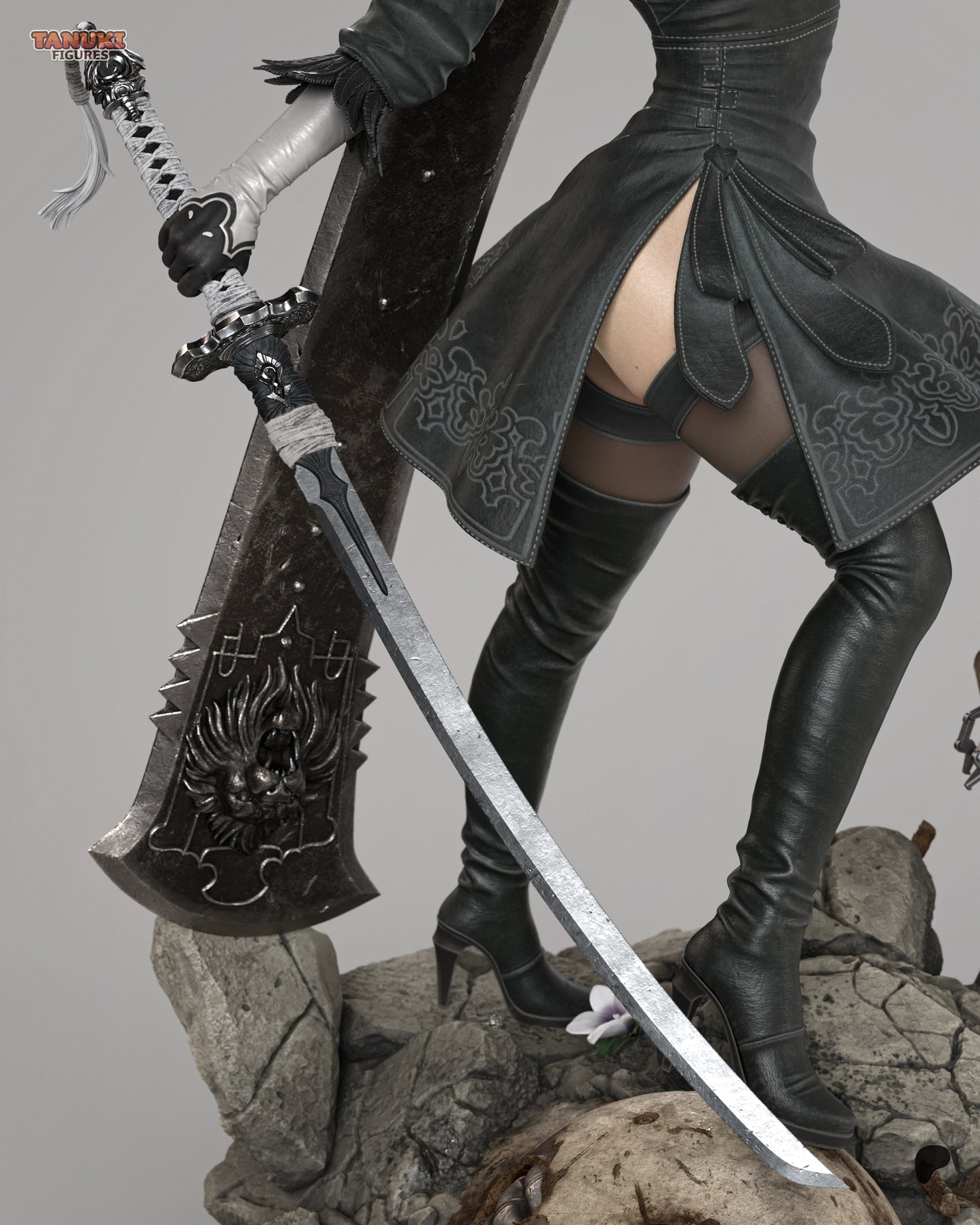 2B | Resin Model or Bust Kit | NieR Automata Combat Android