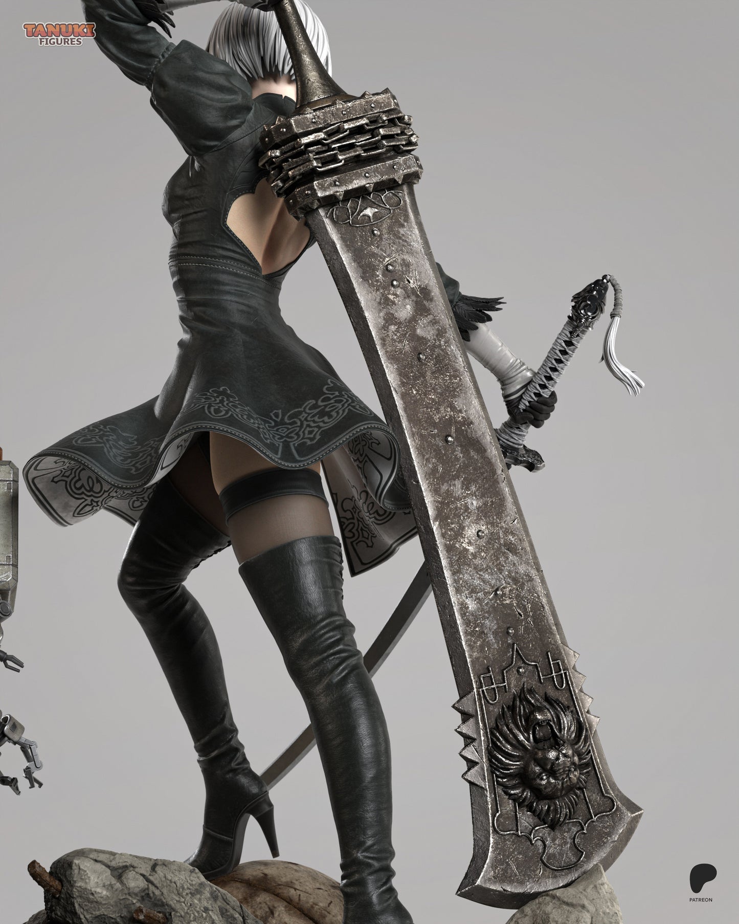 2B | Resin Model or Bust Kit | NieR Automata Combat Android