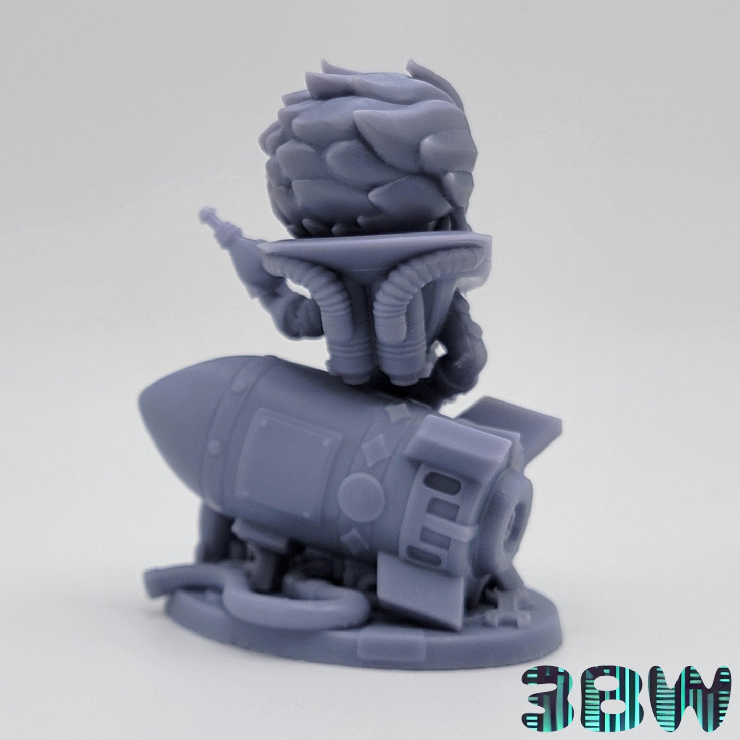 Chibi Nuka-Cola Girl | 3-Inch Model Kit | DIY Fallout 4 Pin-up Scene