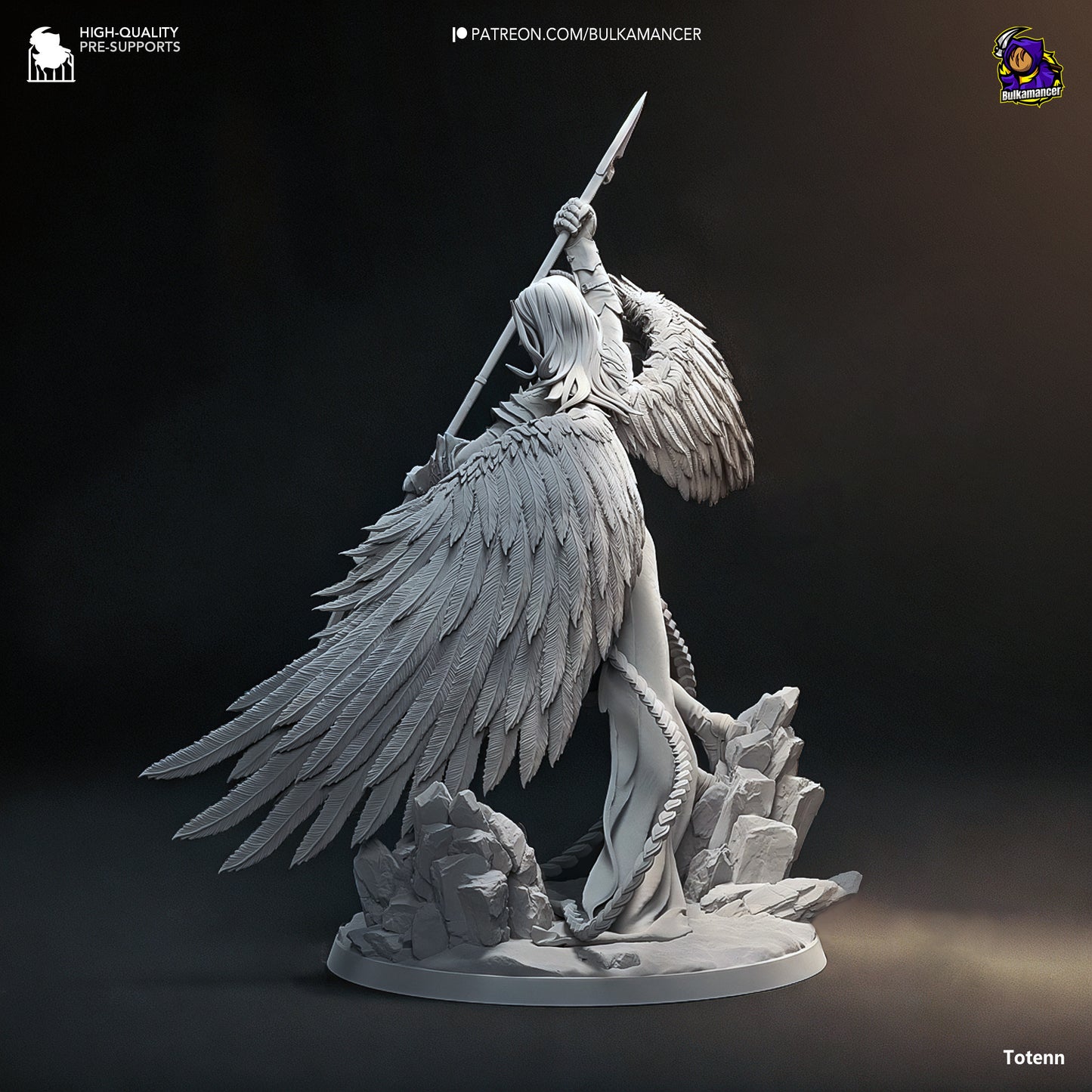 Avacyn Angel of Hope | 13-Inch Resin Model Kit | Archangel Protector of Innistrad