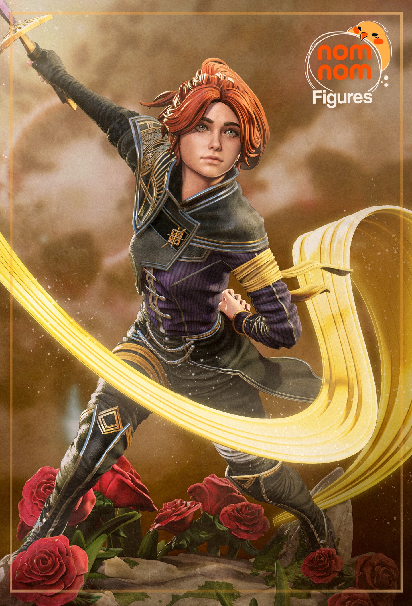 Maelle | Resin Model or Bust Kit | Clair Obscur: Expedition 33 Spellweaver