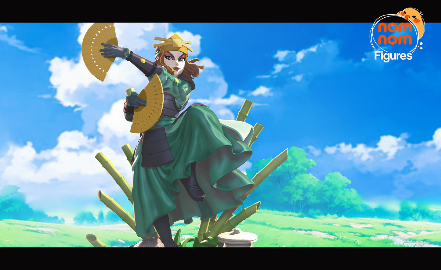 Suki | Resin Model or Bust Kit | Avatar: The Last Airbender Kyoshi Warrior