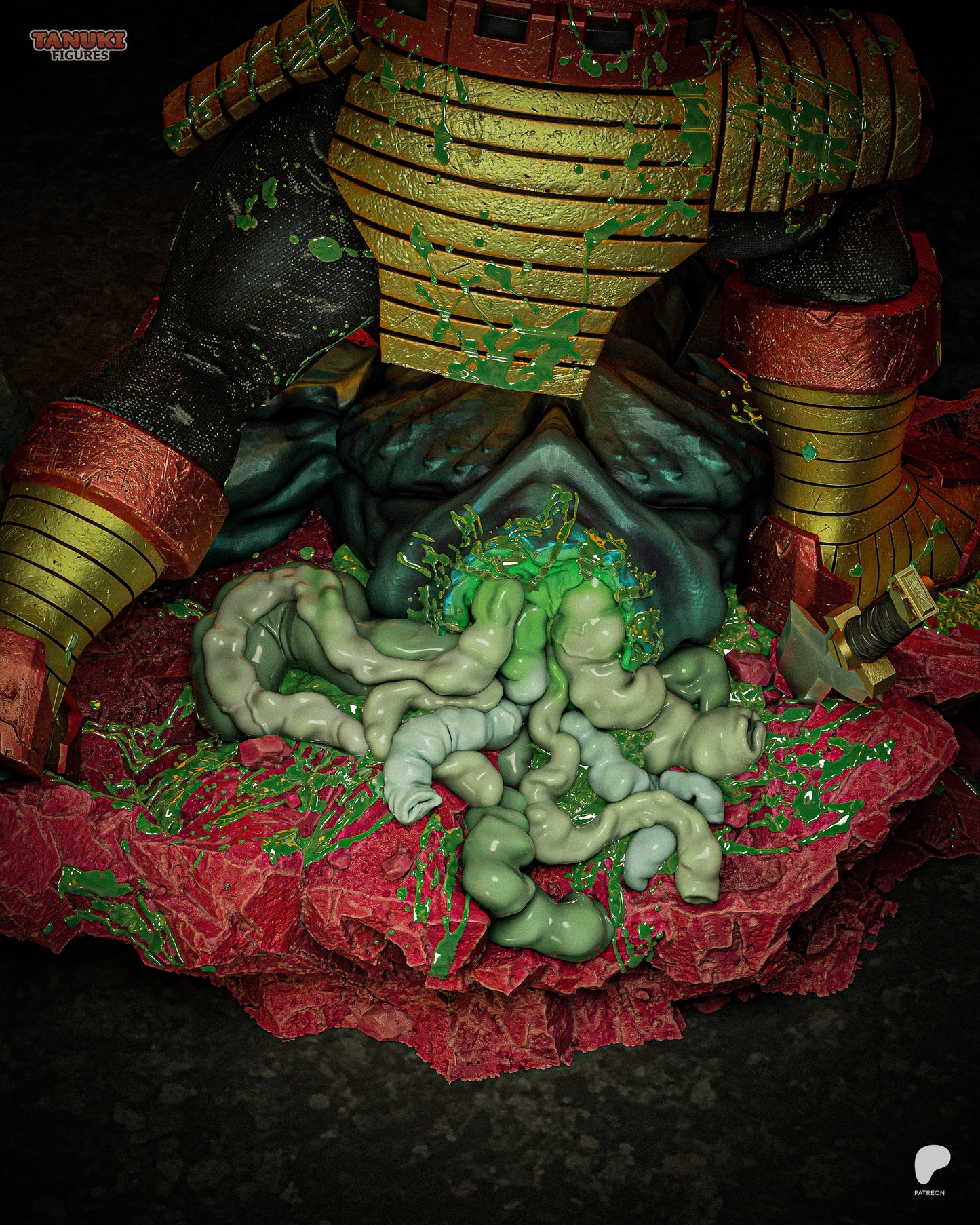 Battle Beast | Resin Model or Bust Kit | Invincible Galactic Gladiator