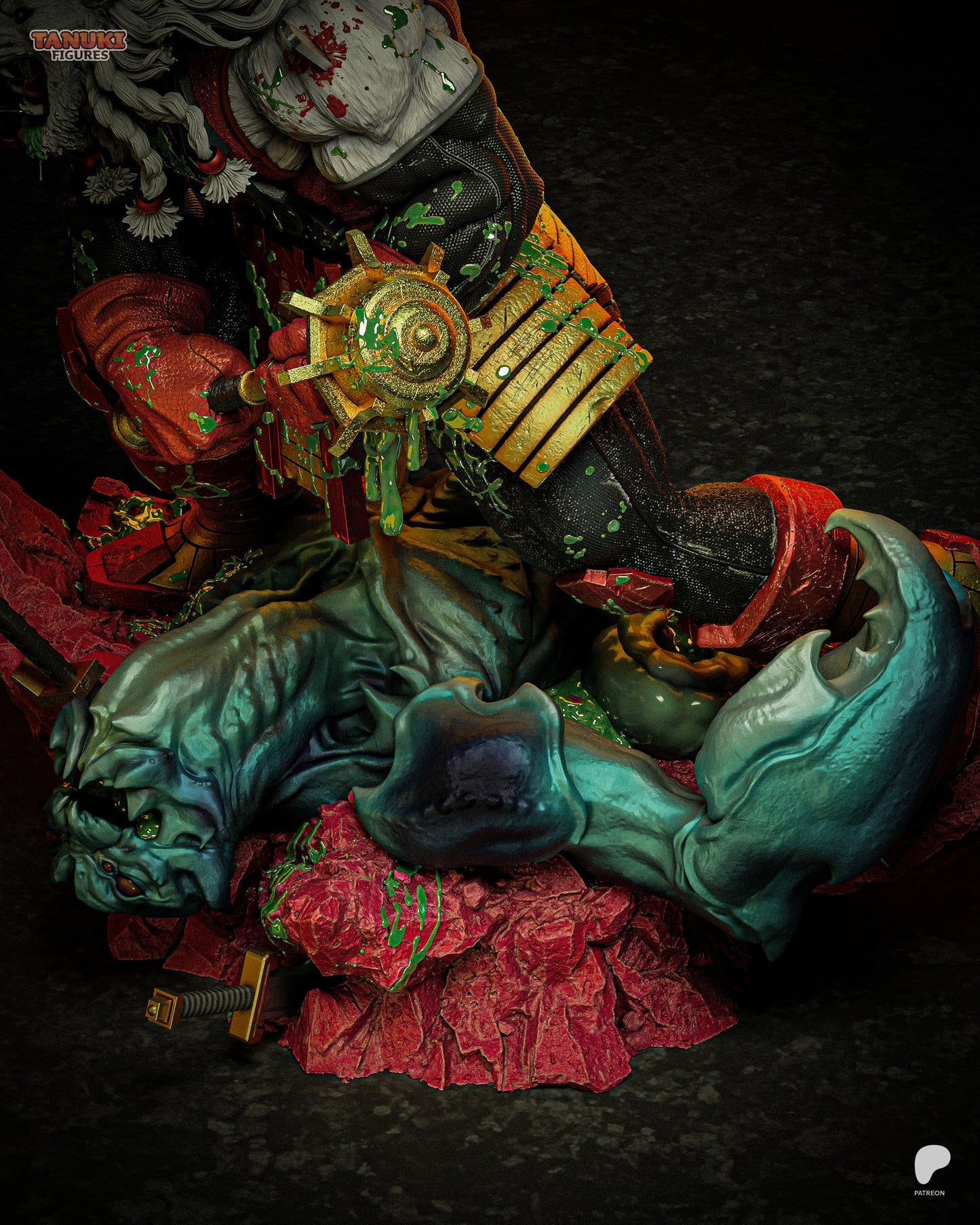 Battle Beast | Resin Model or Bust Kit | Invincible Galactic Gladiator