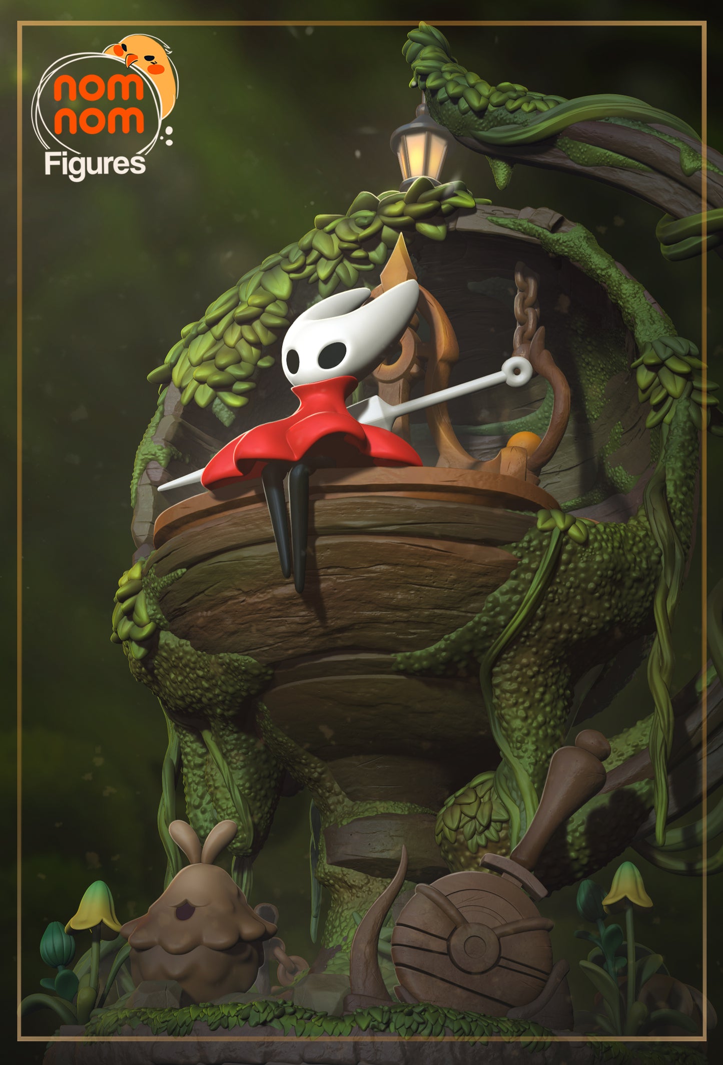 Hornet | Resin Model or Bust Kit | Hollow Knight Guardian of Hallownest