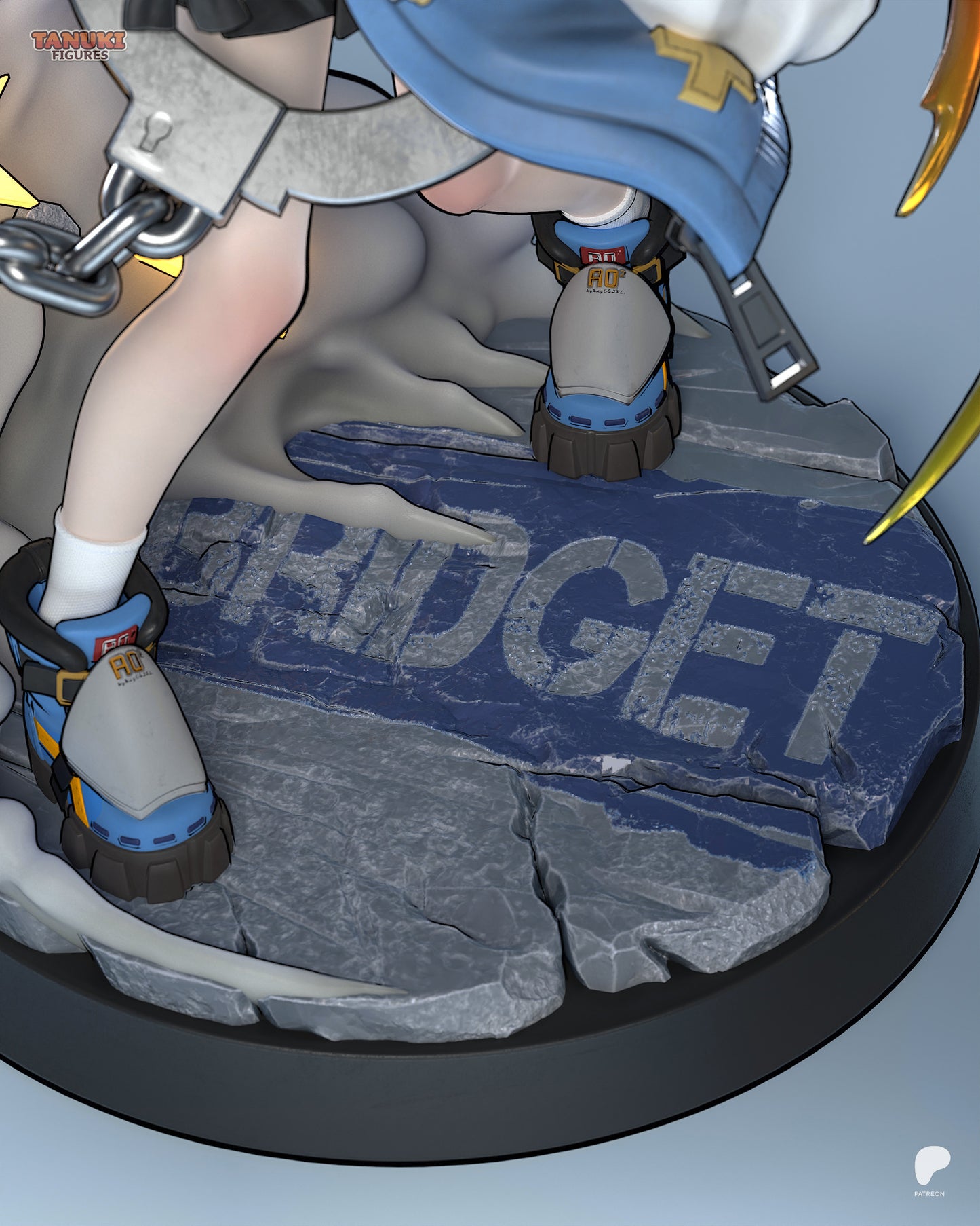 Bridget | Resin Model or Bust Kit | Guilty Gear Trickshot Rogue