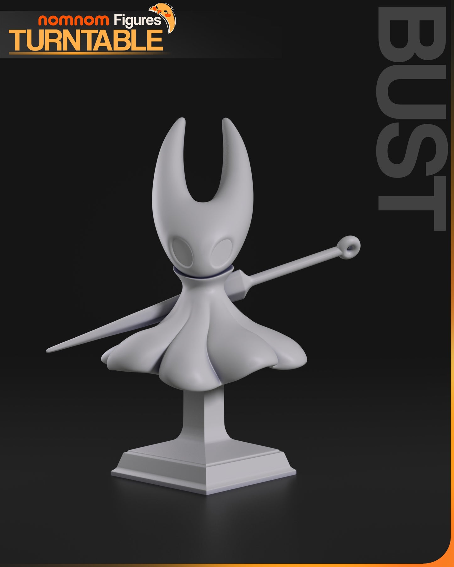 Hornet | Resin Model or Bust Kit | Hollow Knight Guardian of Hallownest