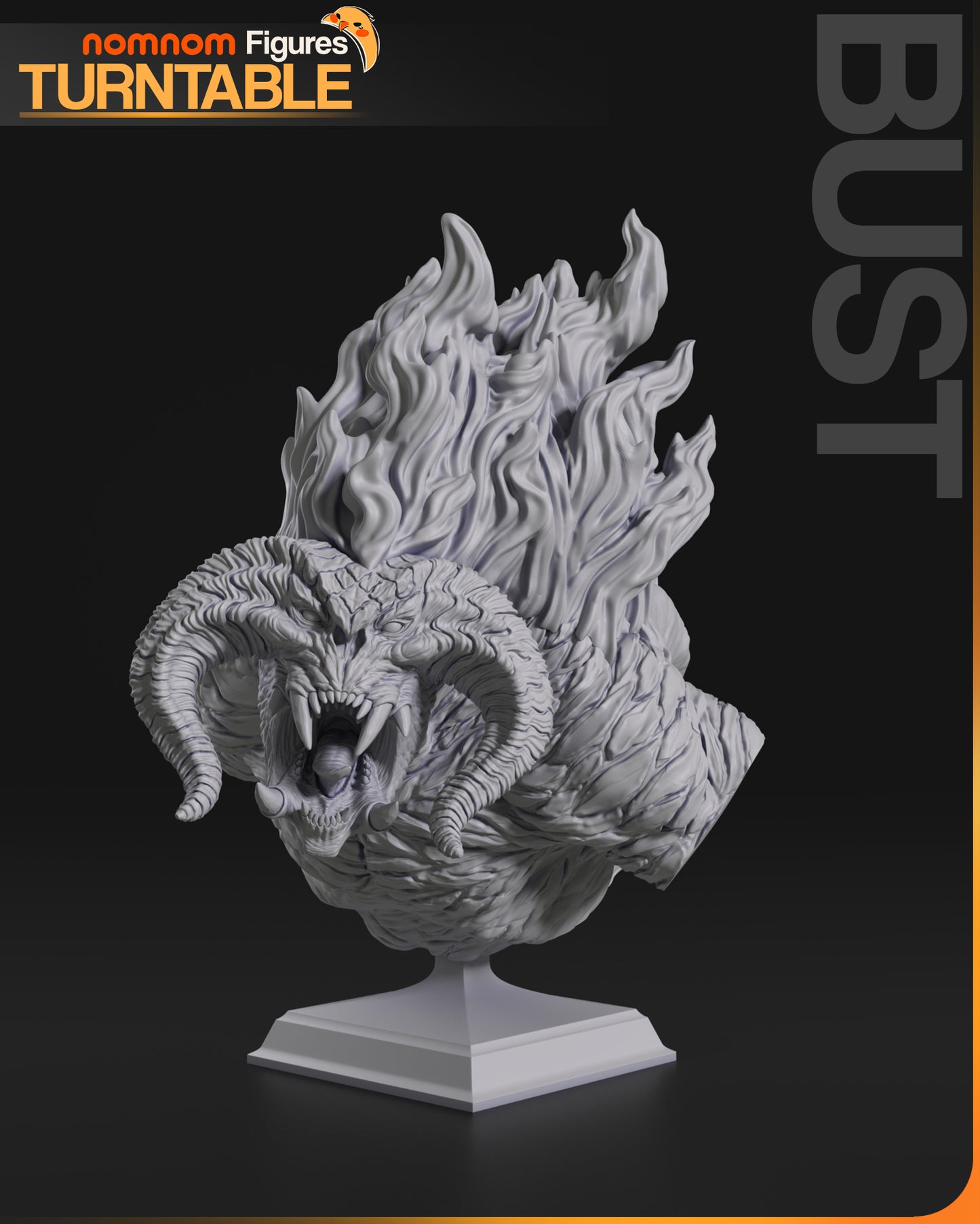 Balrog | Resin Model or Bust Kit | Lord of the Rings Demon of Morgoth