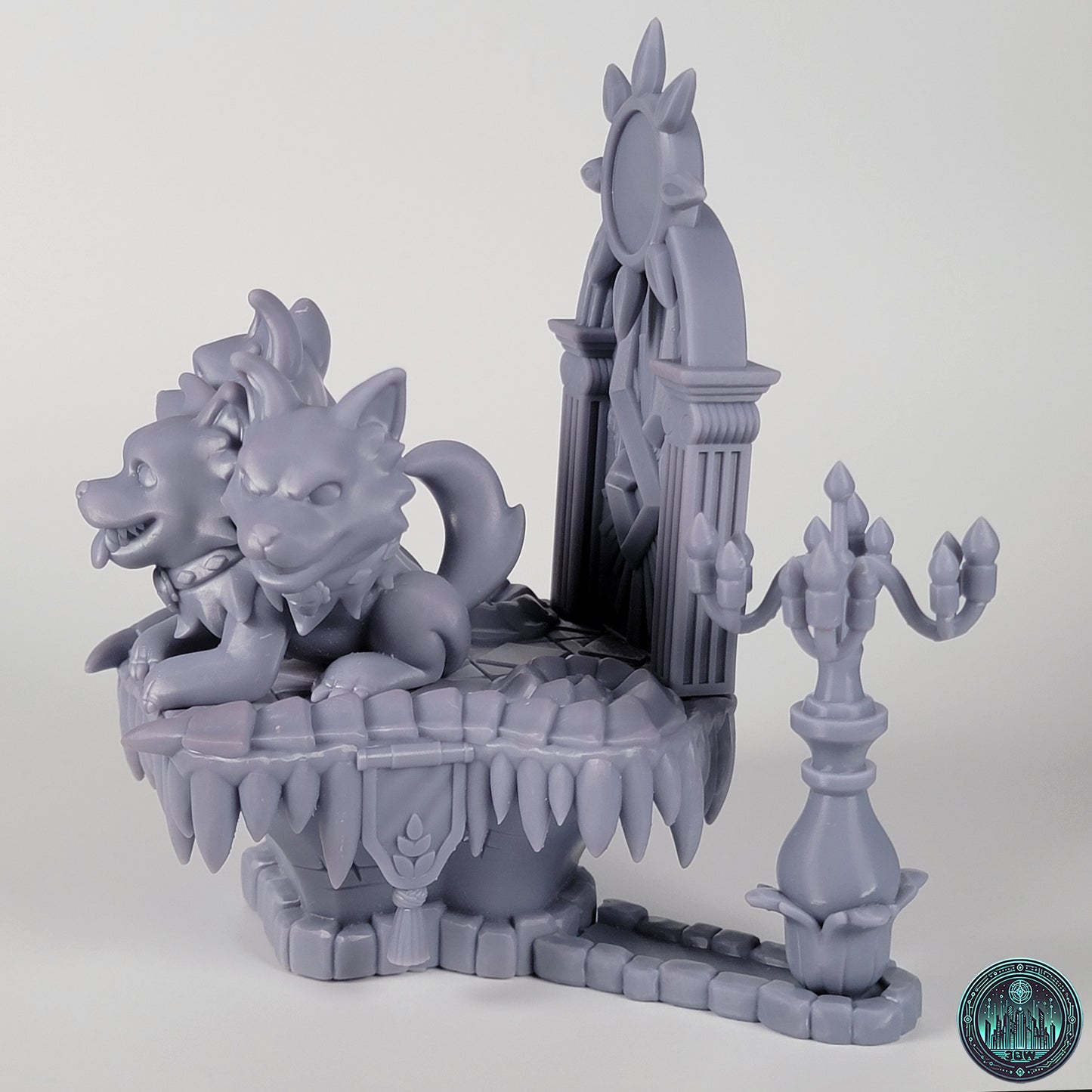 Chibi Cerberus - 6" Resin Model Kit - Hades Guard Dog