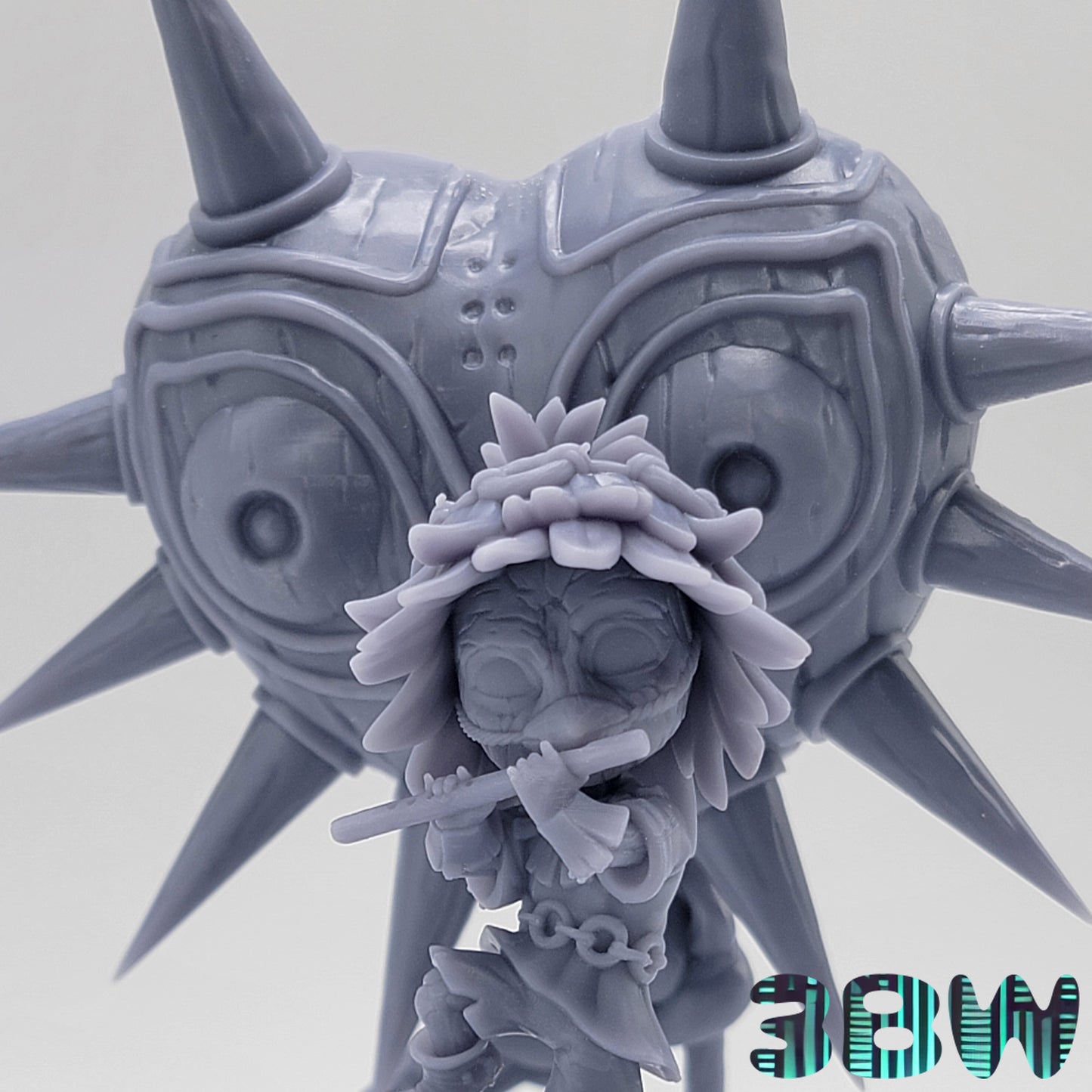 Chibi Majora Skull Kid | 9-Inch Resin Model Kit | DIY The Legend of Zelda Majora’s Mask