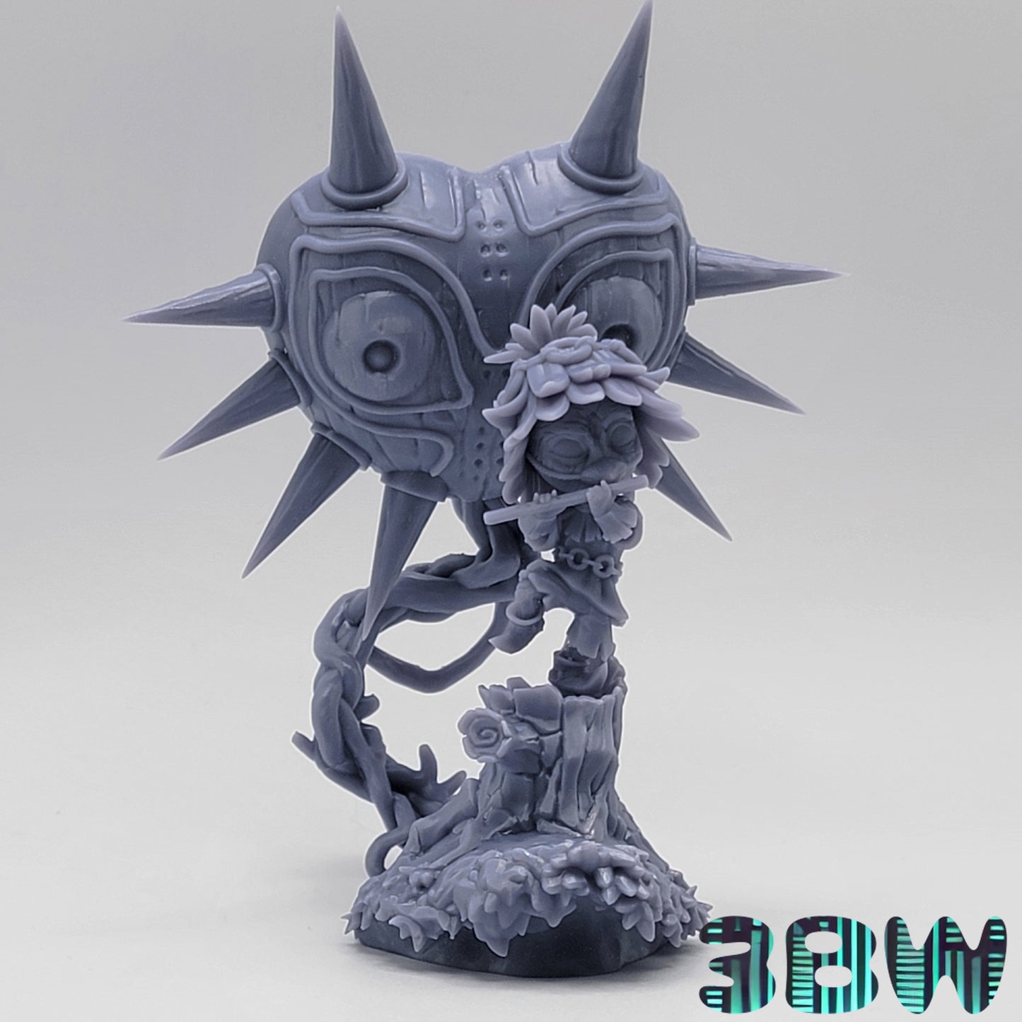 Chibi Majora Skull Kid | 9-Inch Resin Model Kit | DIY The Legend of Zelda Majora’s Mask
