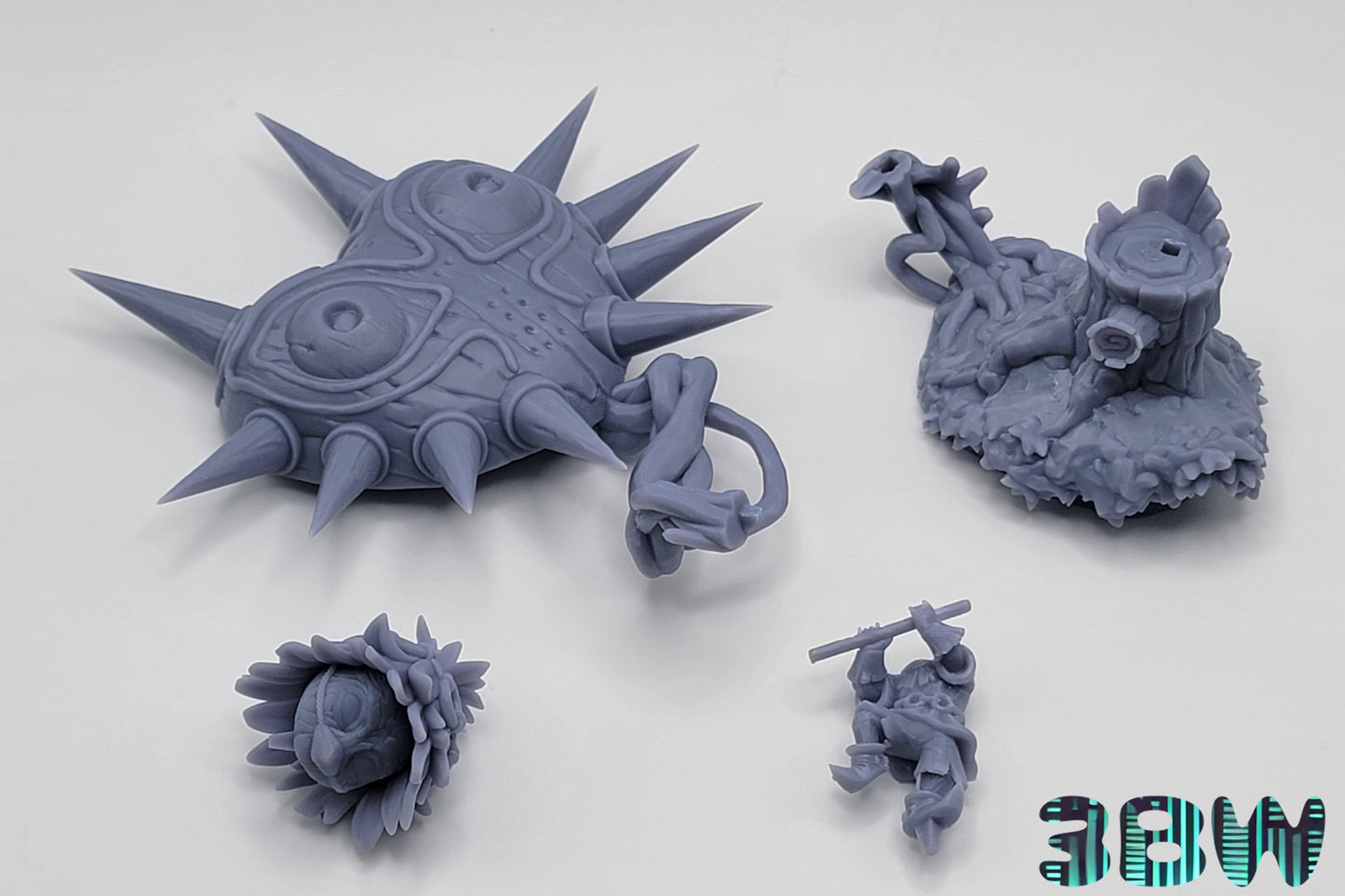 Chibi Majora Skull Kid | 9-Inch Resin Model Kit | DIY The Legend of Zelda Majora’s Mask