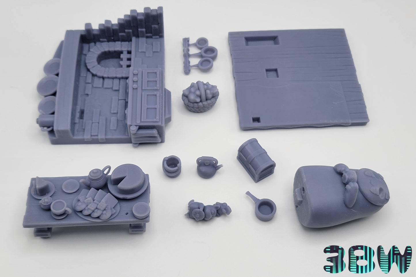 Chibi No-Face | 3-Inch Resin Model Kit | Spirited Away Tea with Kaonashi