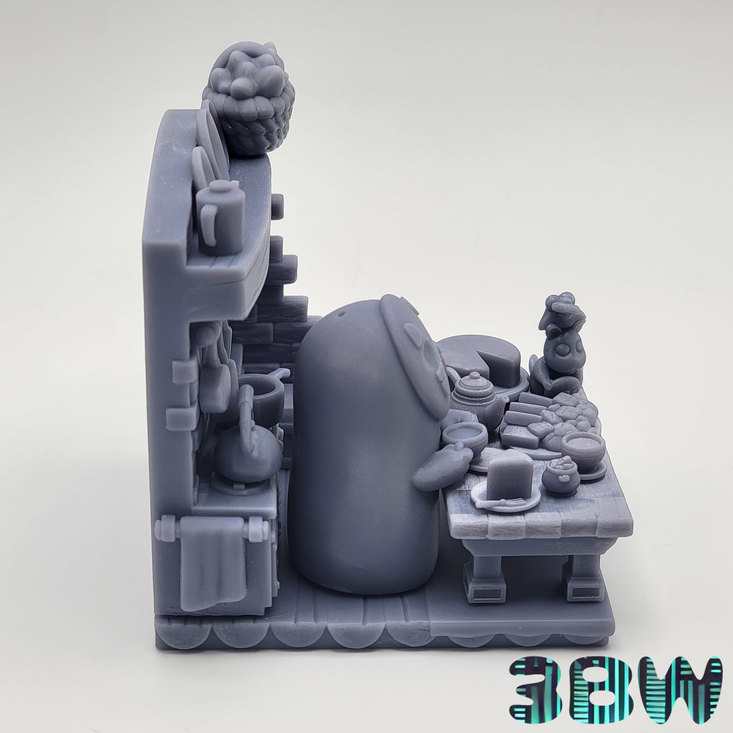 Chibi No-Face | 3-Inch Resin Model Kit | Spirited Away Tea with Kaonashi