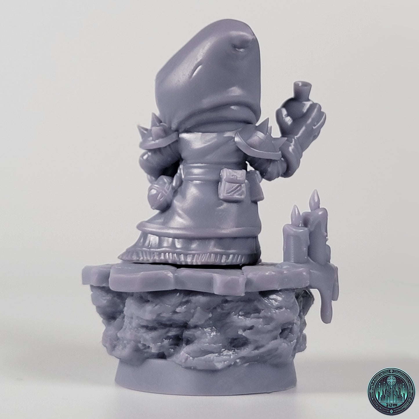 Chibi Plague Doctor | 2.5-Inch Resin Model Kit | DIY Darkest Dungeon Hero