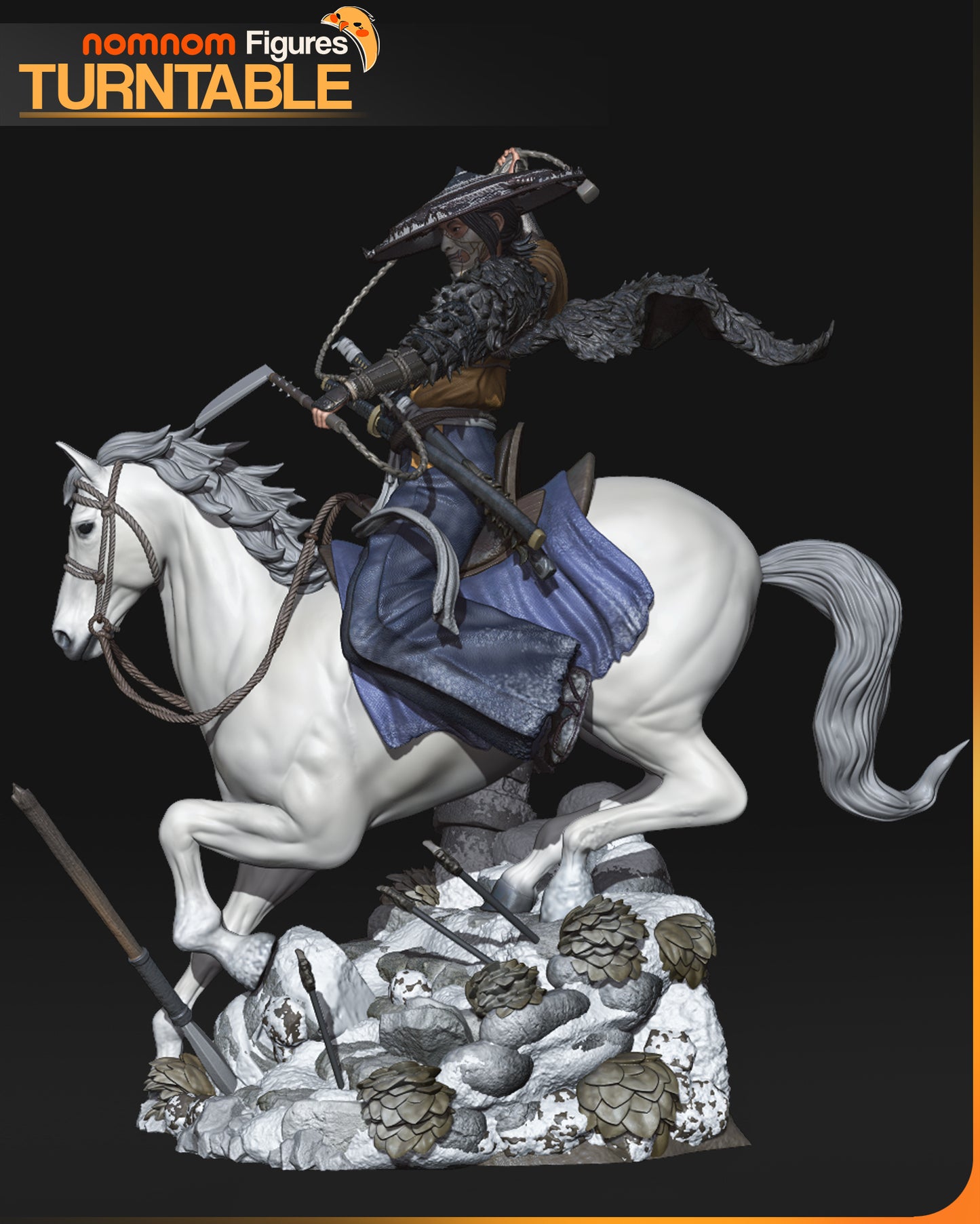 Atsu | Resin Model or Bust Kit | Ghost of Yotei - Onryo of Vengeance