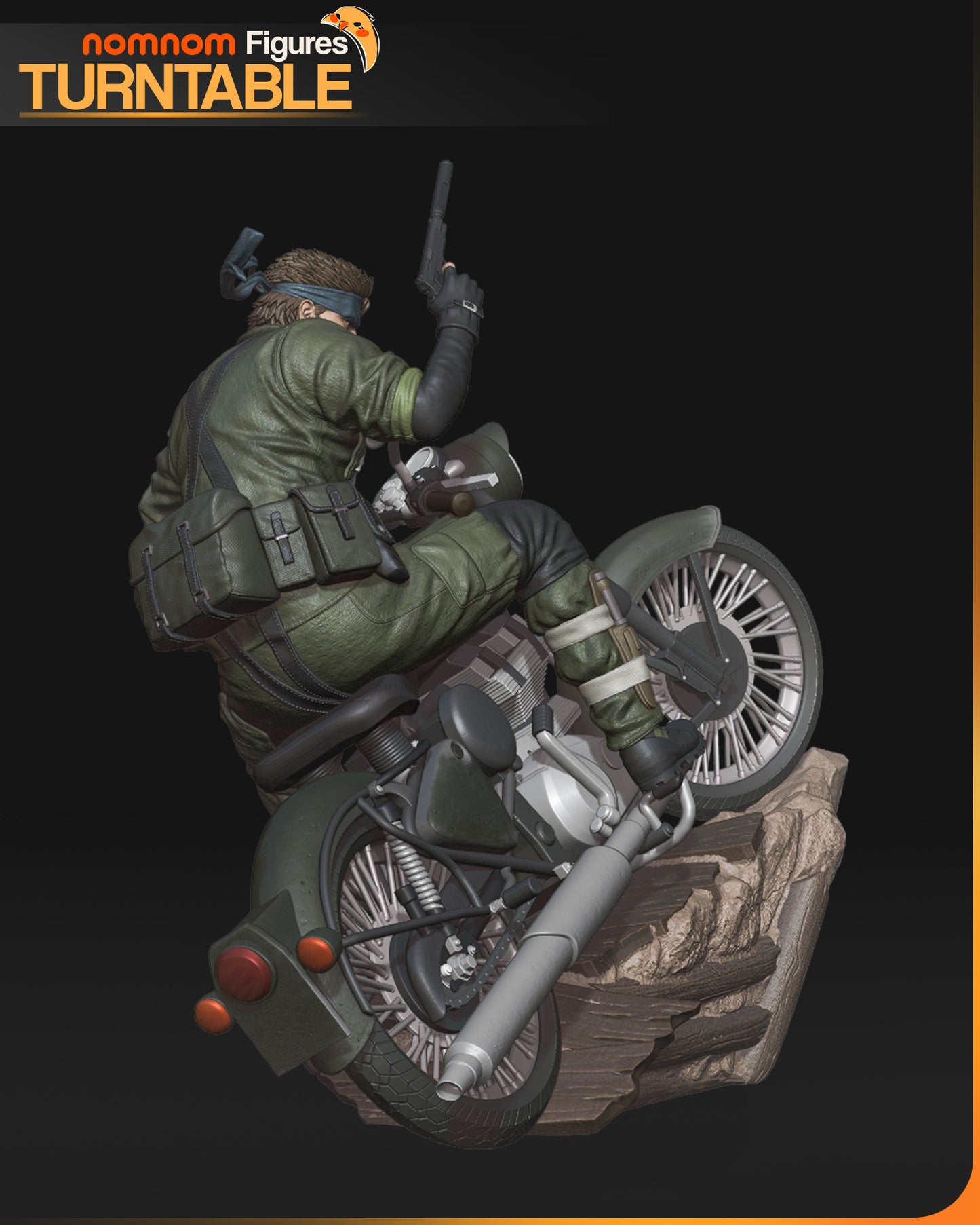 Naked Snake | Resin Model or Bust Kit | Metal Gear Solid 3: Snake Eater