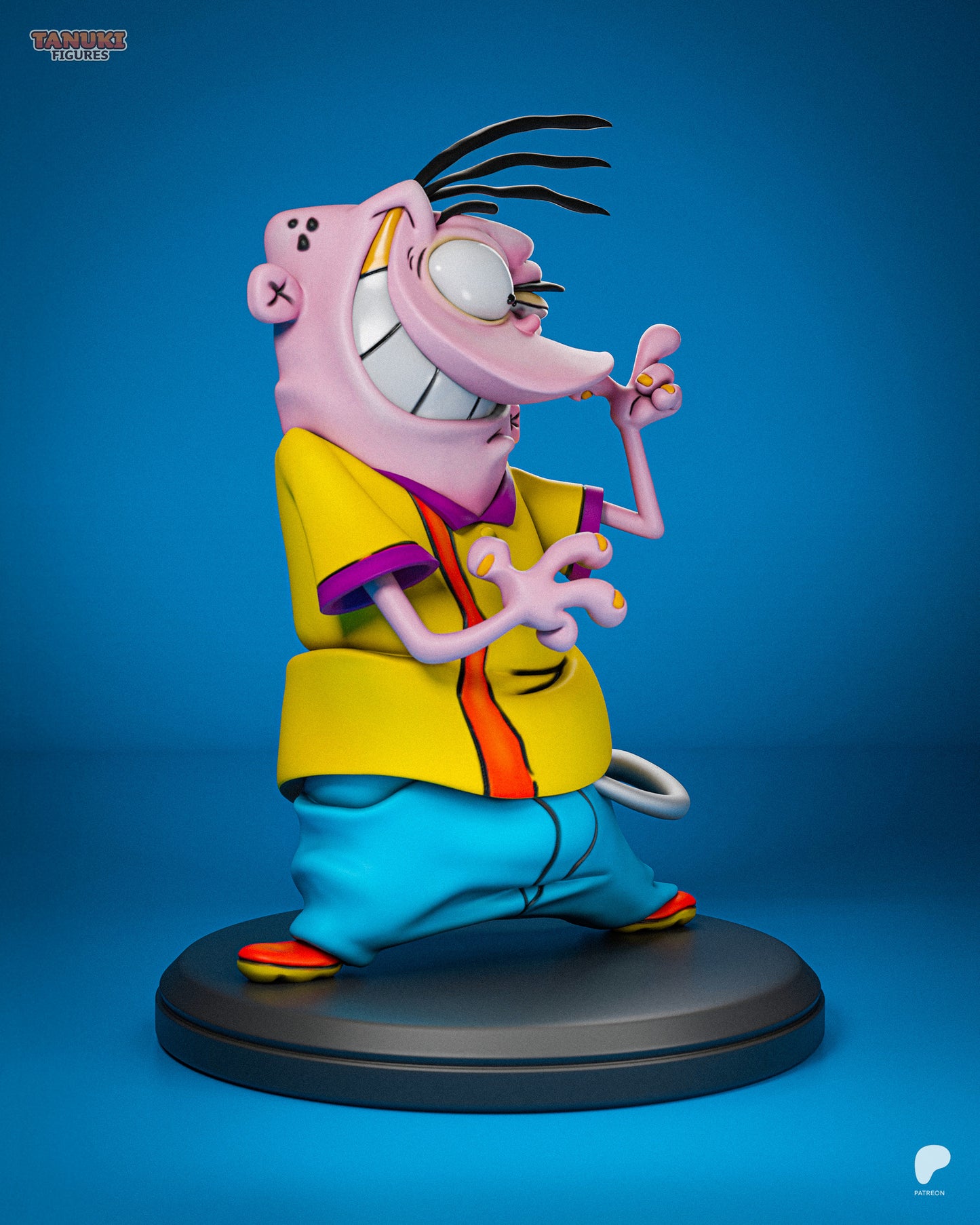 Eddy | 6.5-Inch Resin Model Kit | Ed, Edd n Eddy Extra-Scheme Specialist