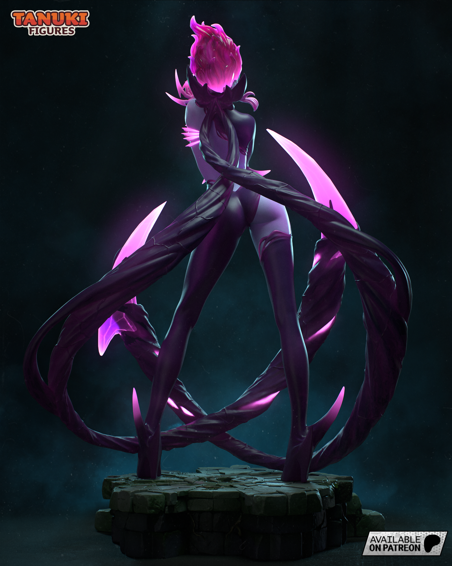 Evelynn | Resin Model or Bust Kit | League of Legends Shadow Assassin
