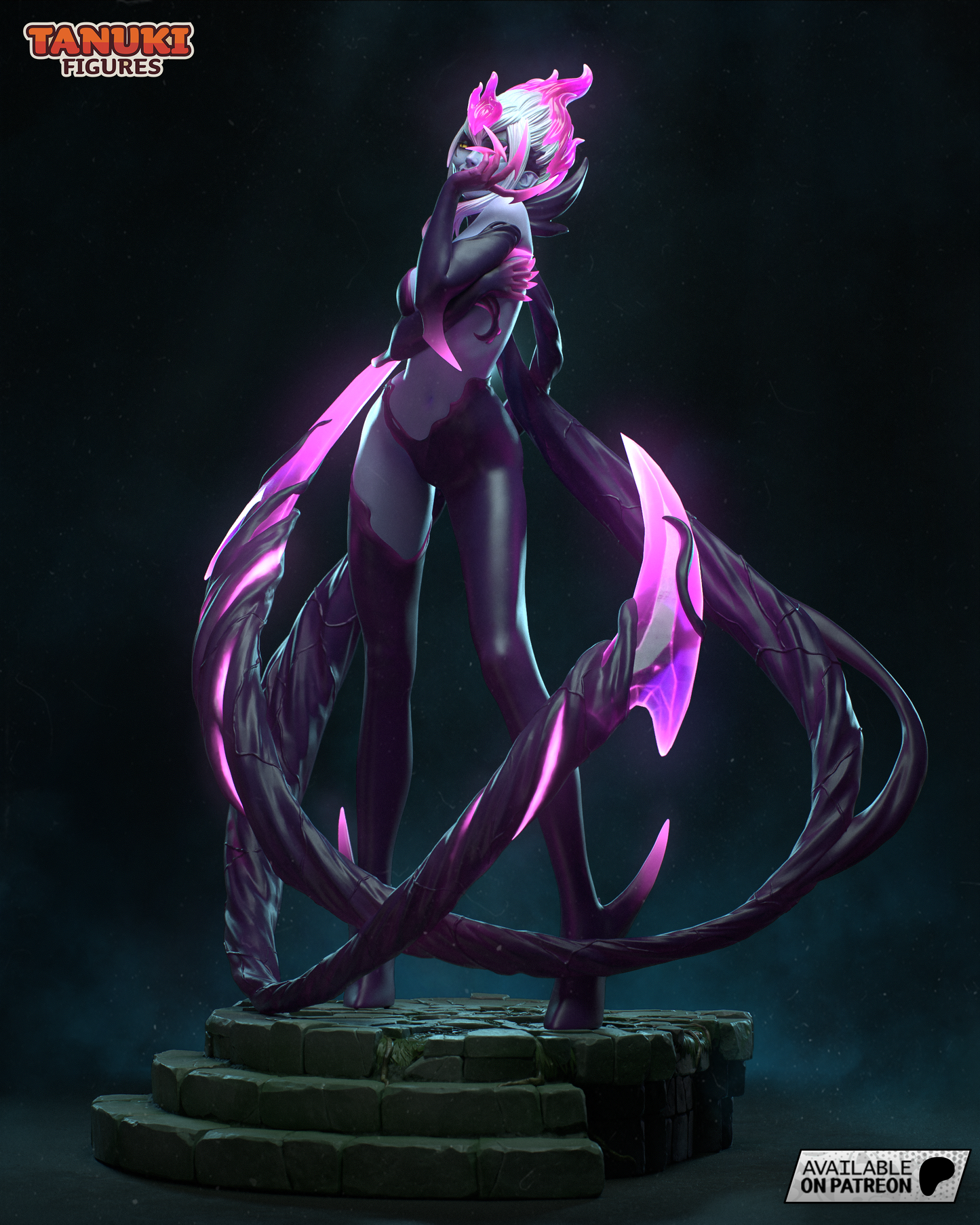 Evelynn | Resin Model or Bust Kit | League of Legends Shadow Assassin