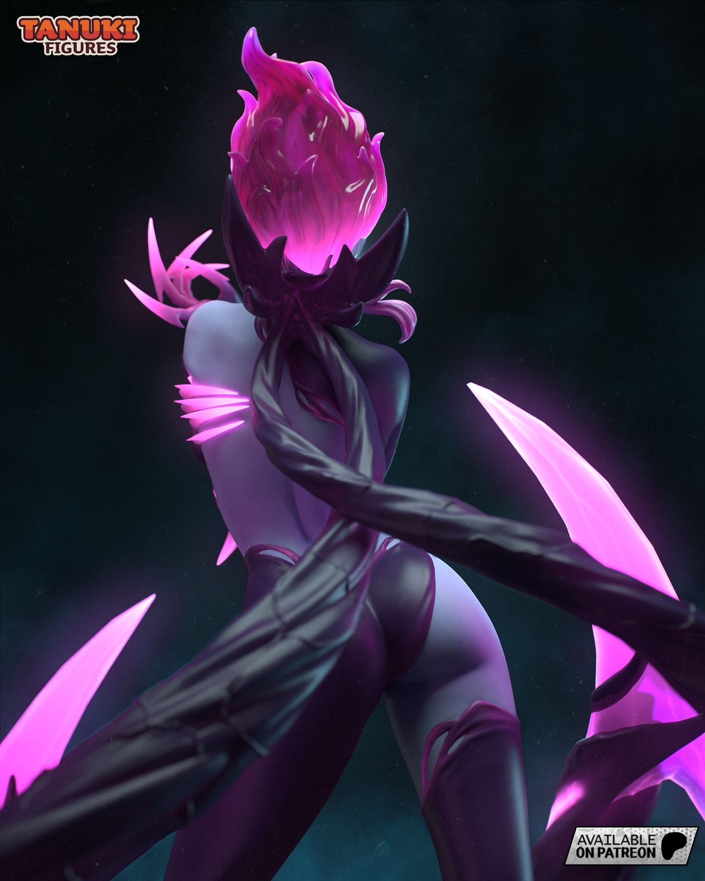 Evelynn | Resin Model or Bust Kit | League of Legends Shadow Assassin