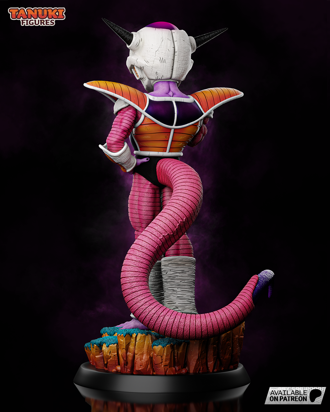 Frieza | Resin Model or Bust Kit | Dragon Ball Z Galactic Tyrant in Second Form