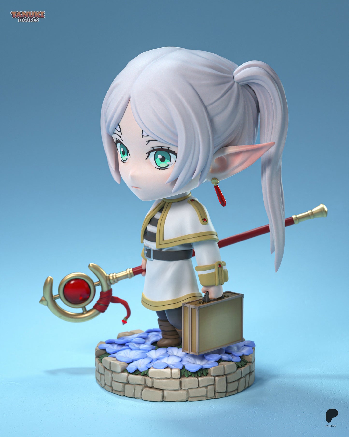 Chibi Frieren and Mimic | 4.5-Inch Resin Model Kit | Frieren: Beyond Journey’s End Mage
