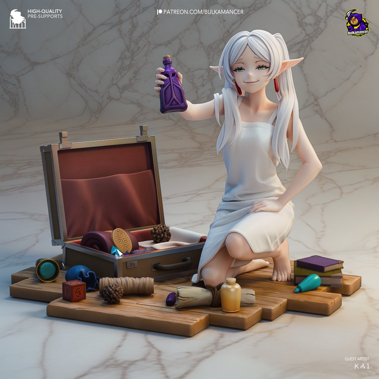 Frieren | 5-Inch Resin Model Kit | Beyond Journey's End Thousand-Year Mage