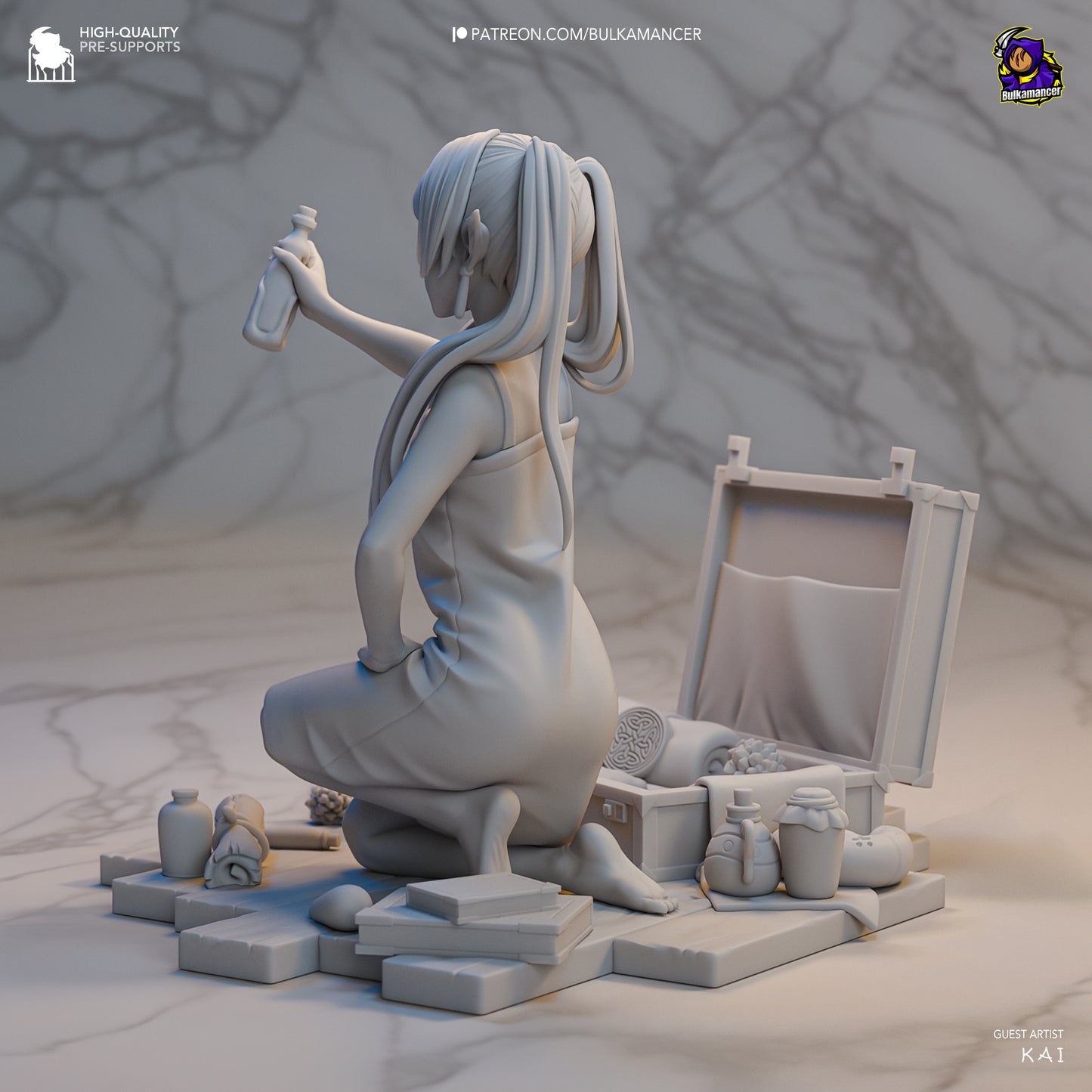 Frieren | 5-Inch Resin Model Kit | Beyond Journey's End Thousand-Year Mage