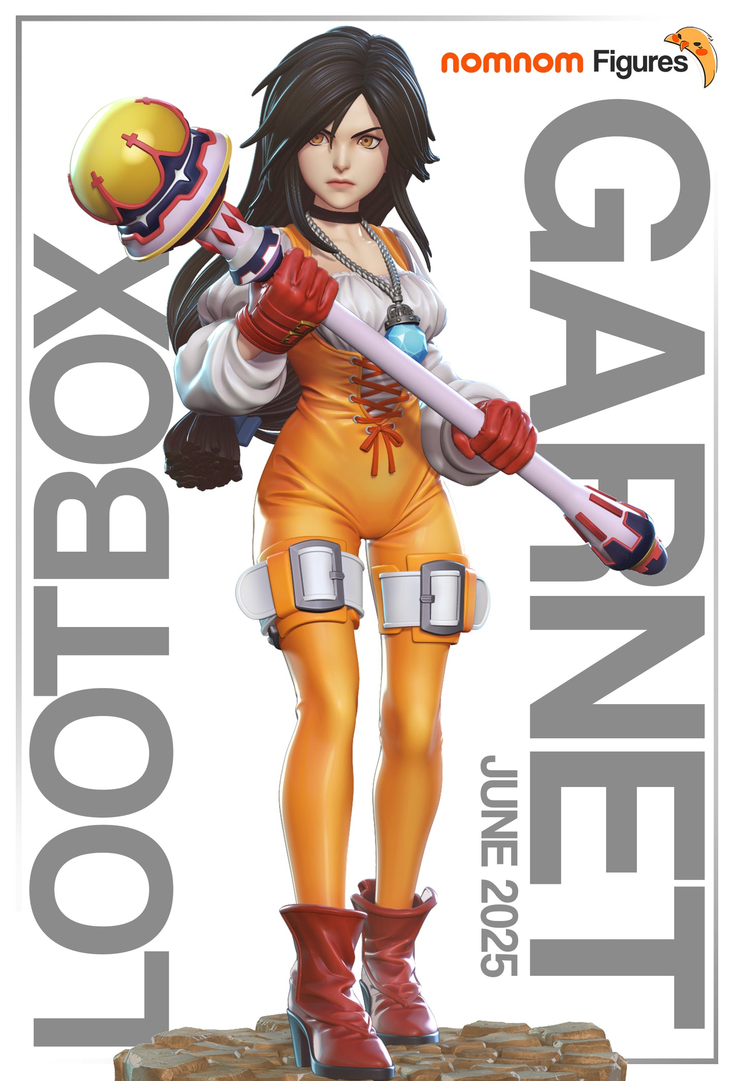 Garnet Til Alexandros | 6-Inch Resin Model Kit | DIY Final Fantasy IX Princess of Alexandria