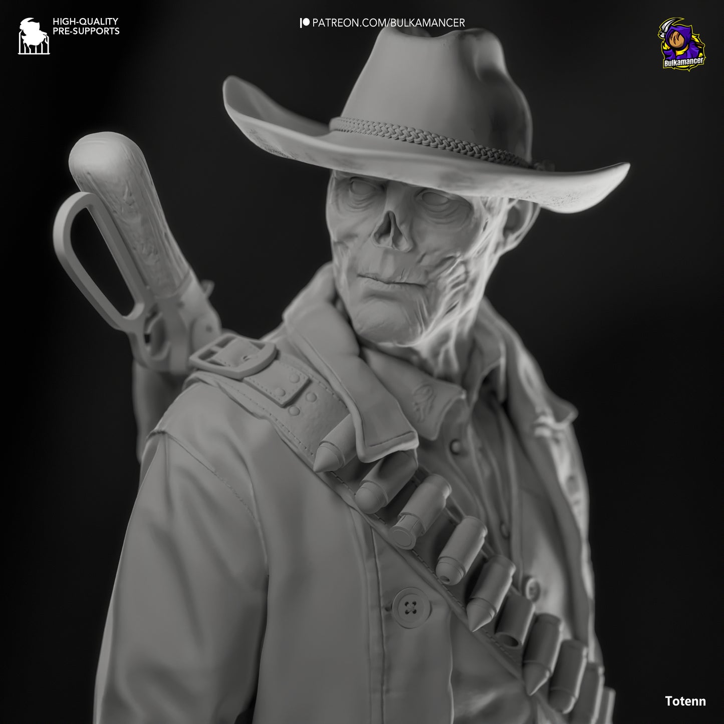The Ghoul with Dogmeat | 9.5-Inch Resin Model Kit | DIY Fallout Wasteland Survivor