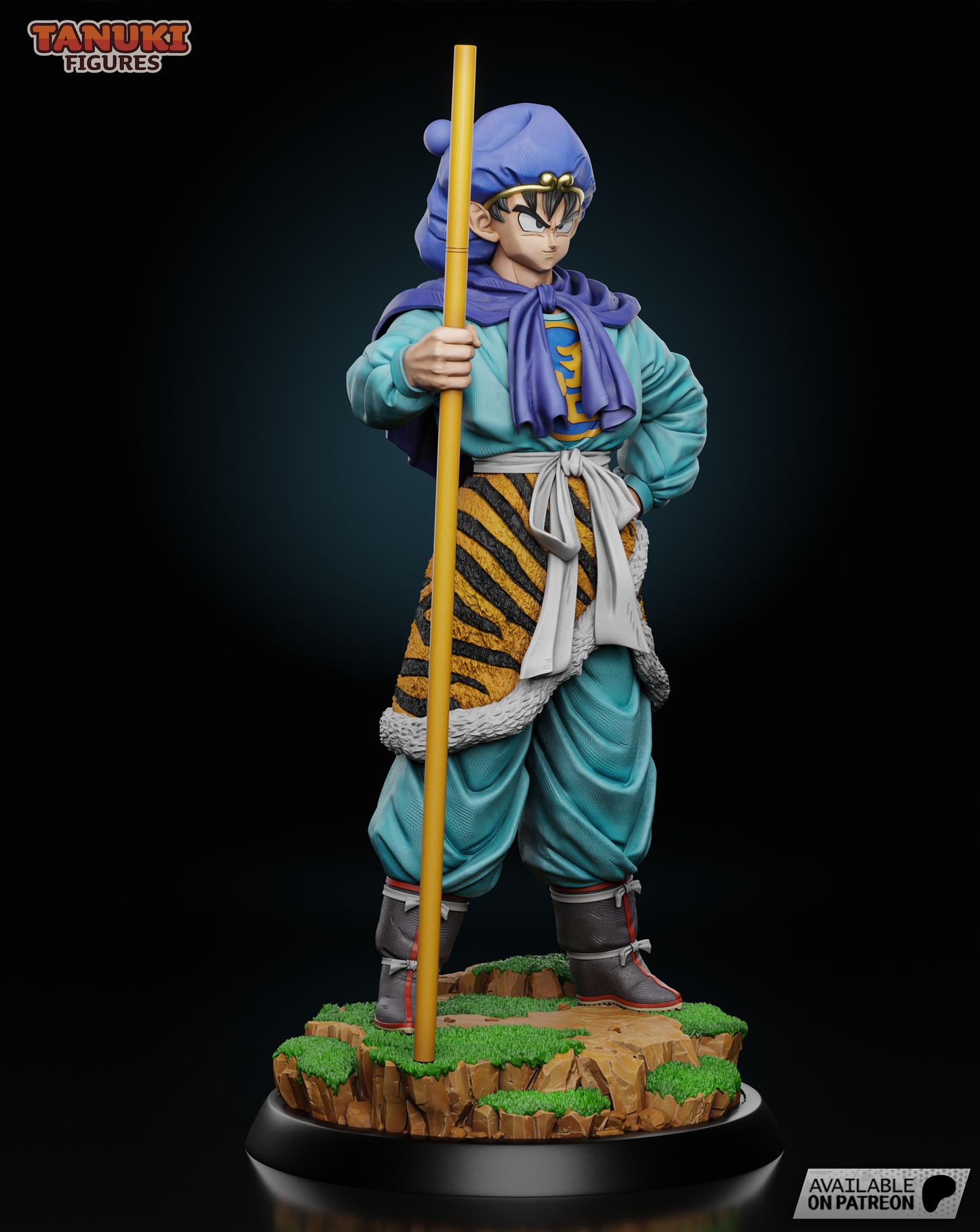 Goku Saiyuki | Resin Model or Bust Kit | Saiyuki Journey West Fighter