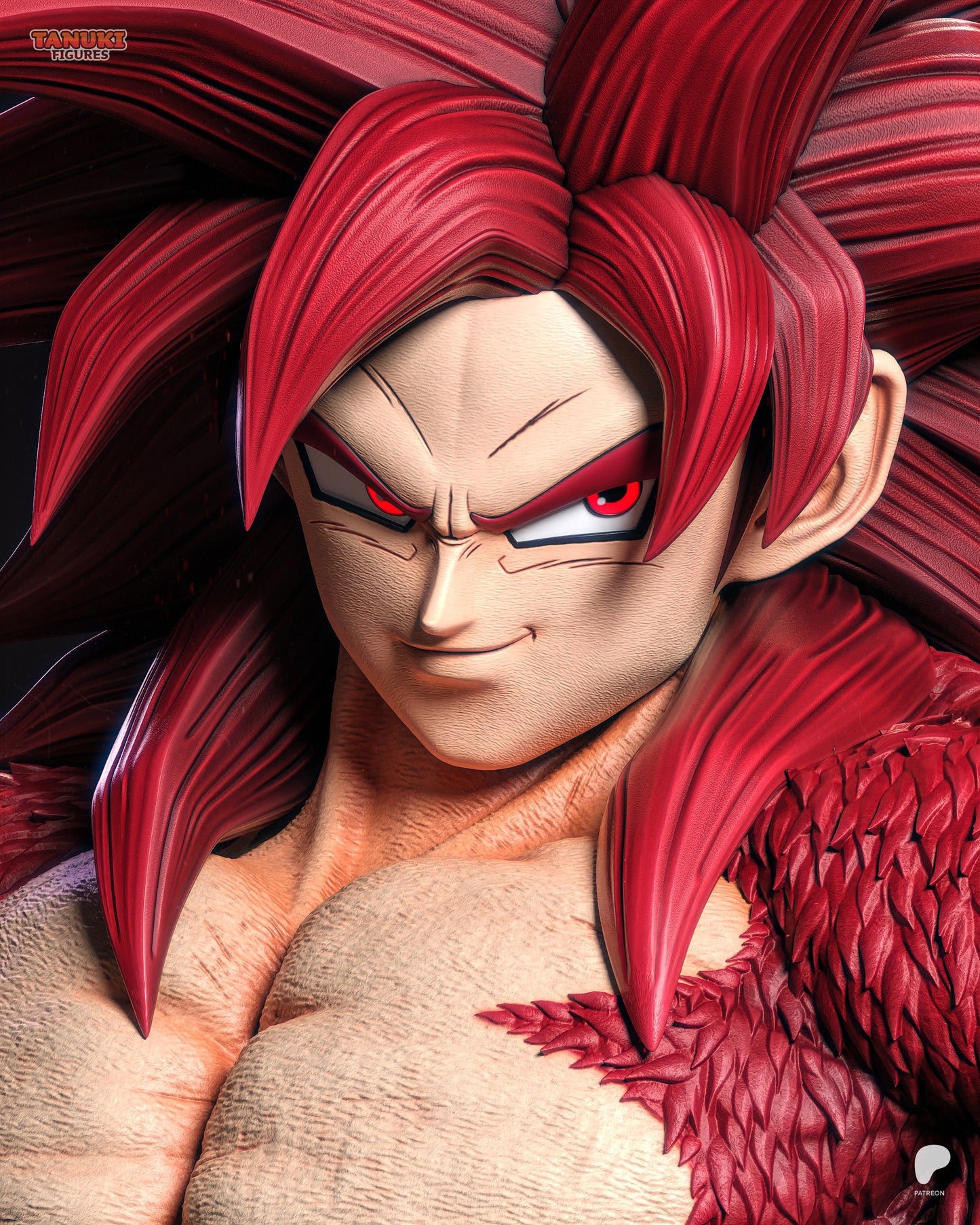 Goku SSJ4 | Resin Model or Bust Kit | Dragon Ball Primal Saiyan Ascension