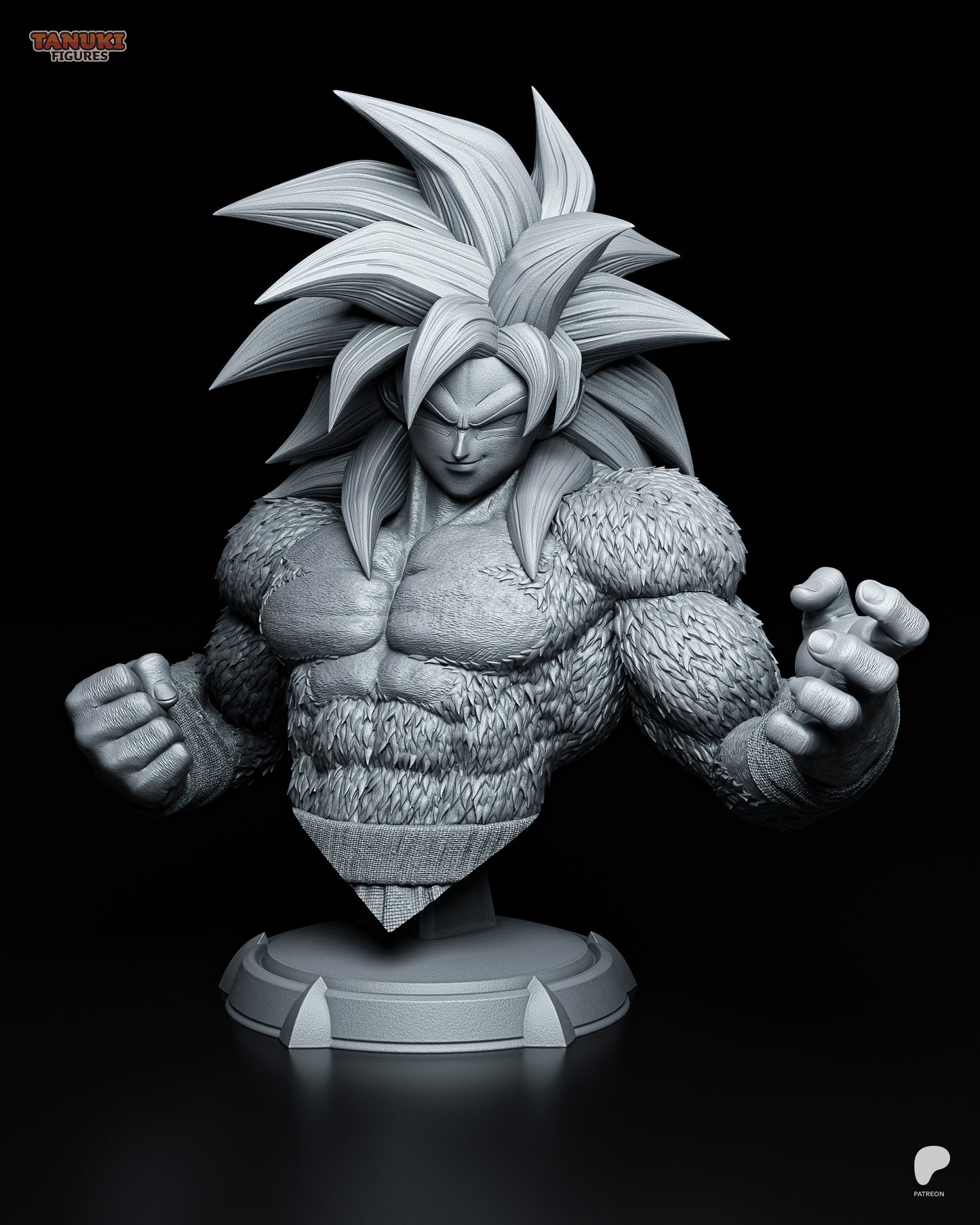 Goku SSJ4 | Resin Model or Bust Kit | Dragon Ball Primal Saiyan Ascension
