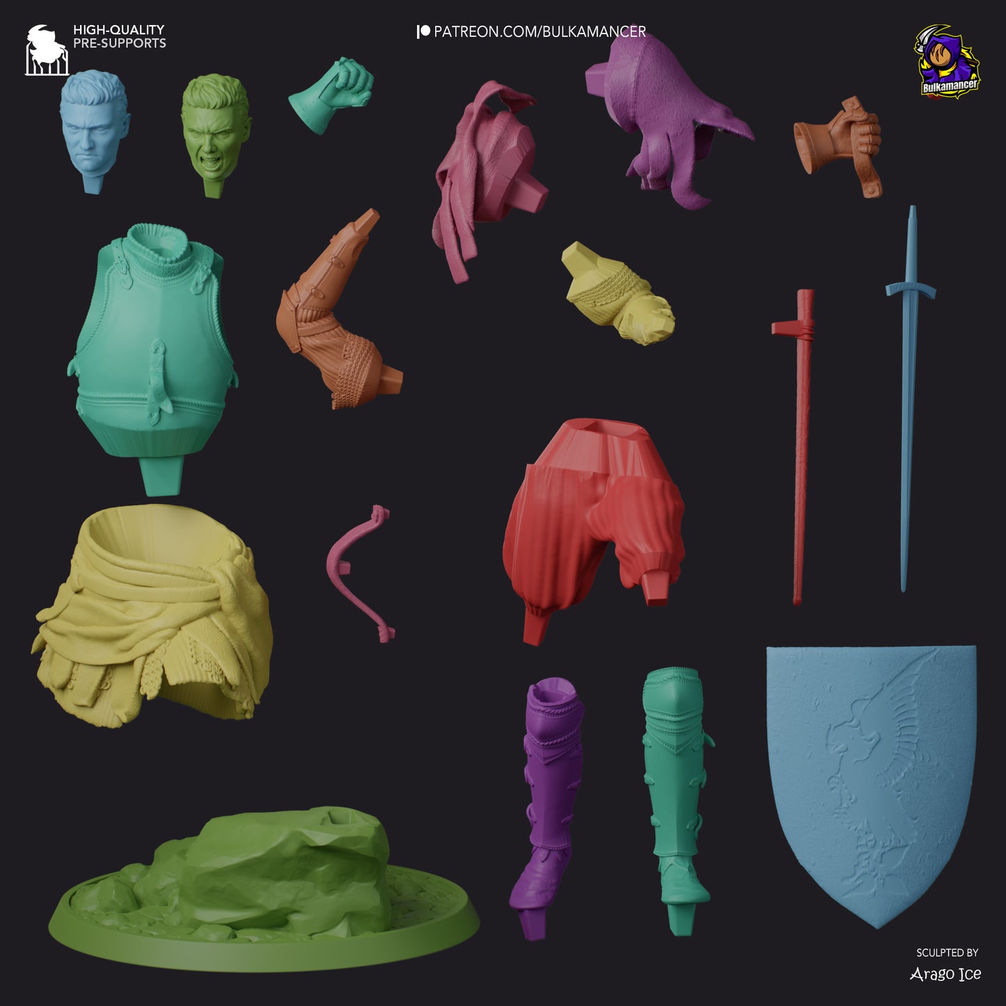 Henry of Skalitz | 10-Inch Resin Model Kit | Kingdom Come Deliverance II