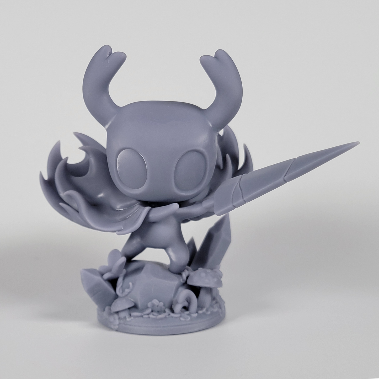 Hollow Knight | 4-Inch Resin Model Kit | Indie Game Insect Warrior