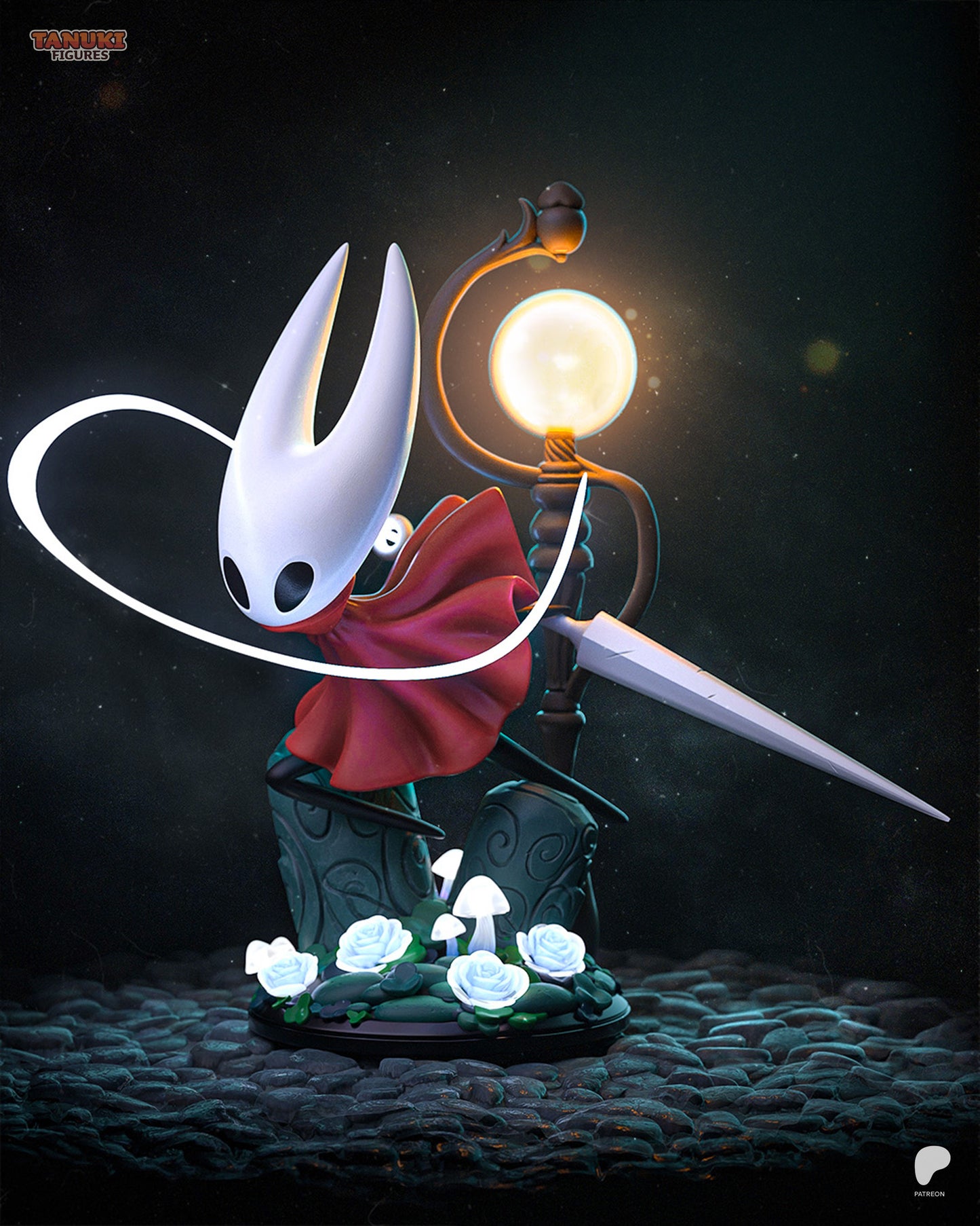 Hornet | 12-Inch Resin Model Kit | Hollow Knight Lady of Thread and Needle
