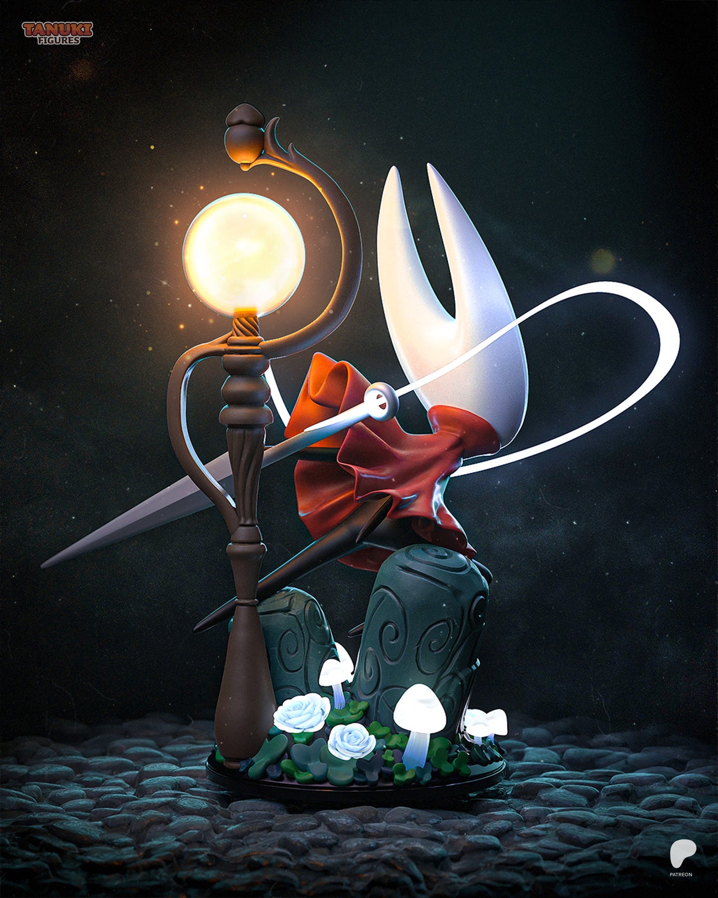 Hornet | 12-Inch Resin Model Kit | Hollow Knight Lady of Thread and Needle