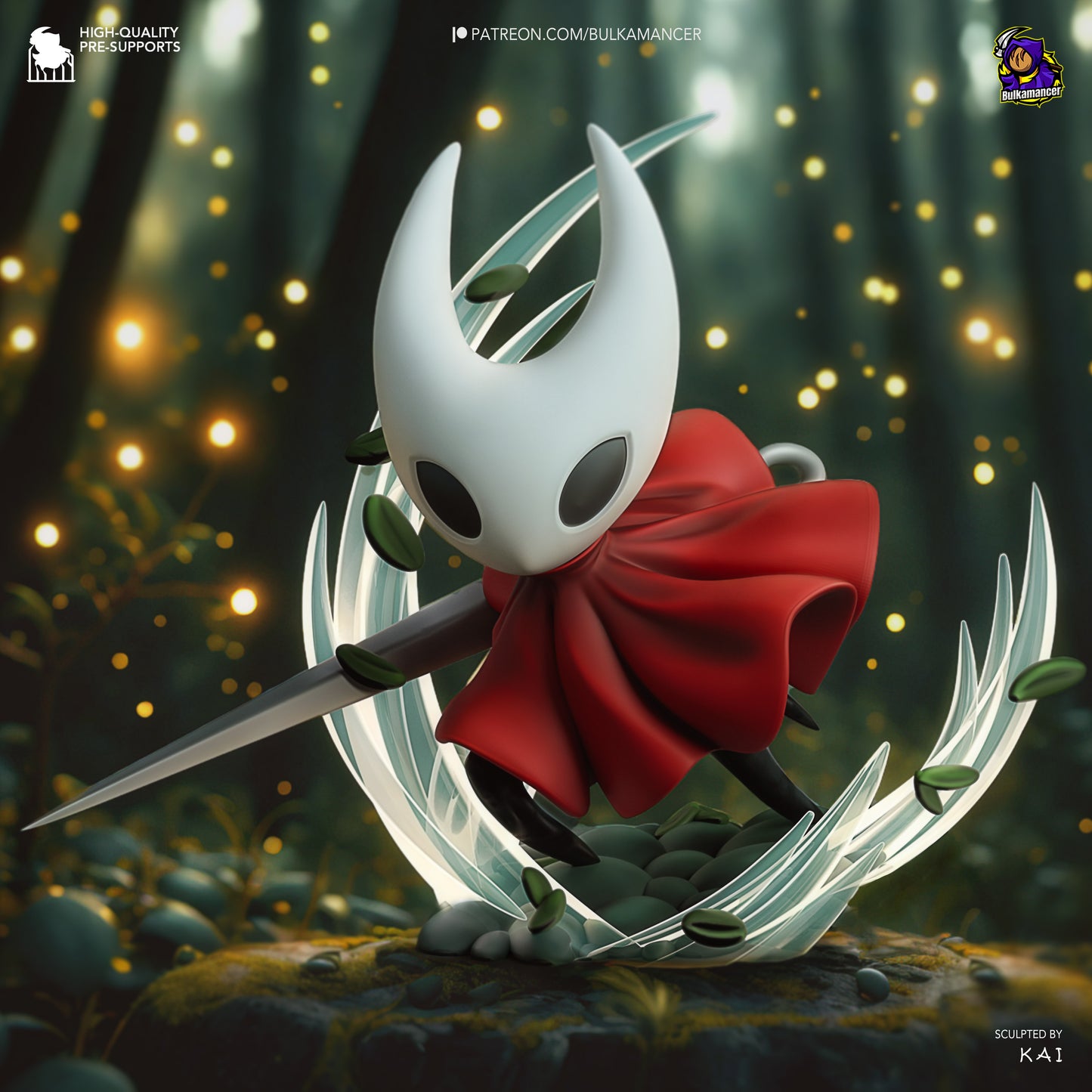 Chibi Hornet | 4.5-Inch Resin Model Kit | Hollow Knight: Silksong