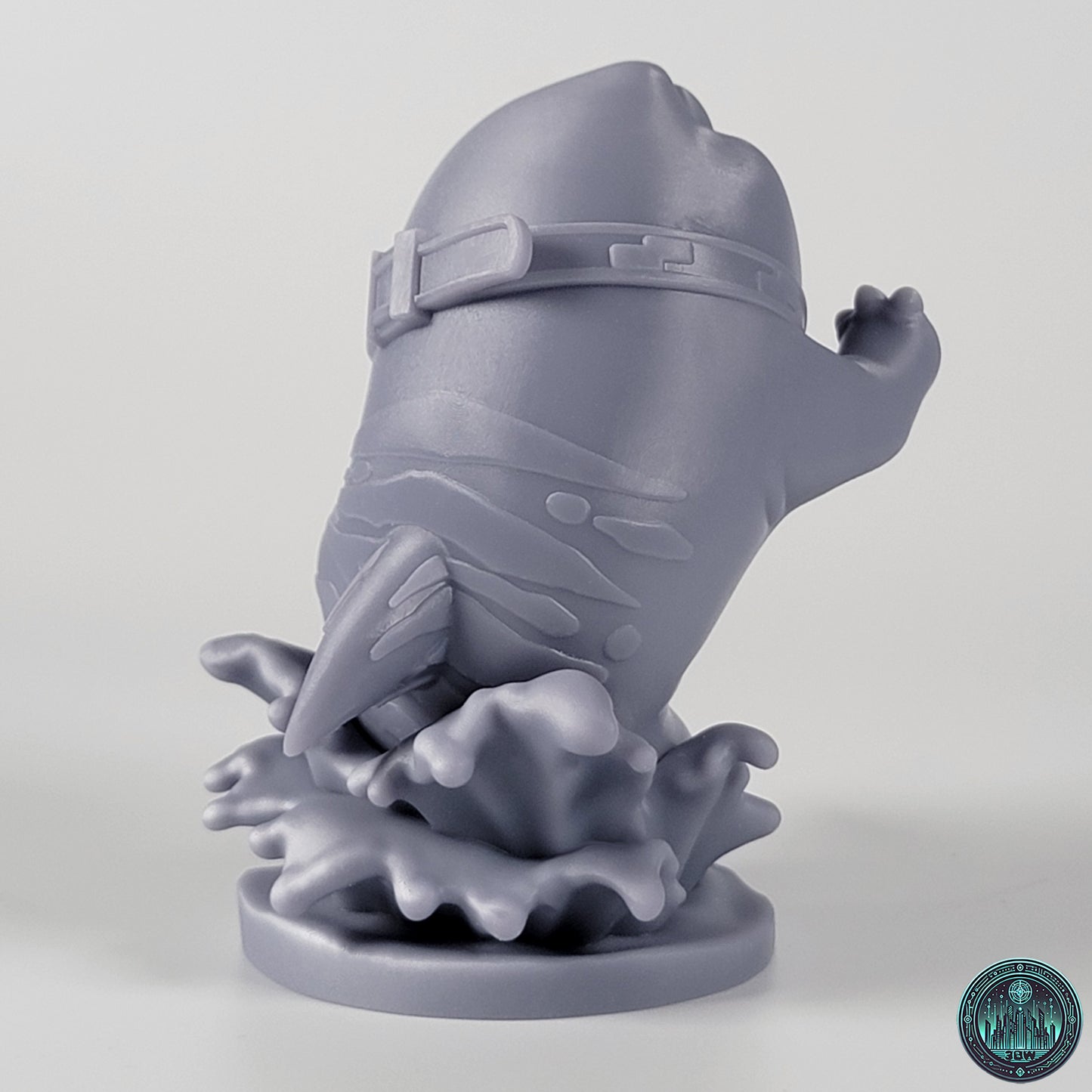 Chibi Jeff the Land Shark | 3.5-Inch Resin Model Kit | Marvel Rivals