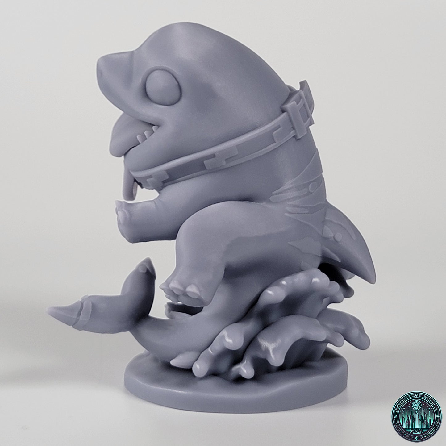 Chibi Jeff the Land Shark | 3.5-Inch Resin Model Kit | Marvel Rivals