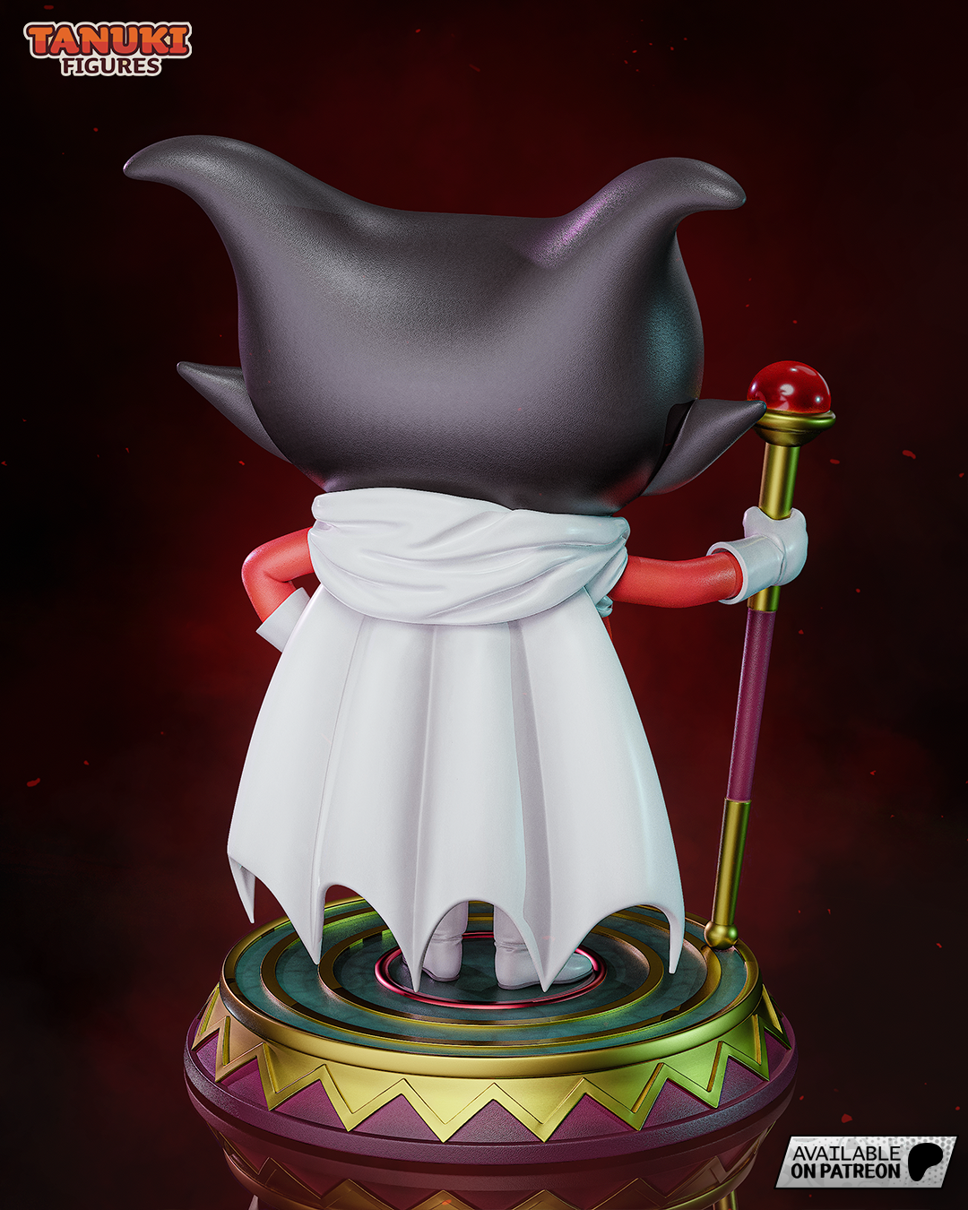 Chibi King Gomah | 5-Inch Resin Model Kit | Dragon Ball Daima Demon King