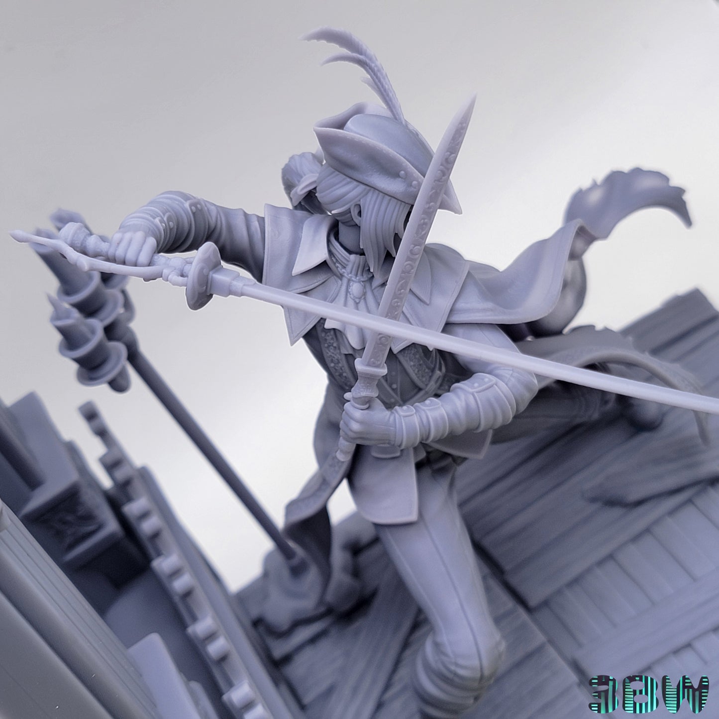 Lady Maria | Resin Model or Bust Kit | DIY Bloodborne Master Hunter of the Nightmare