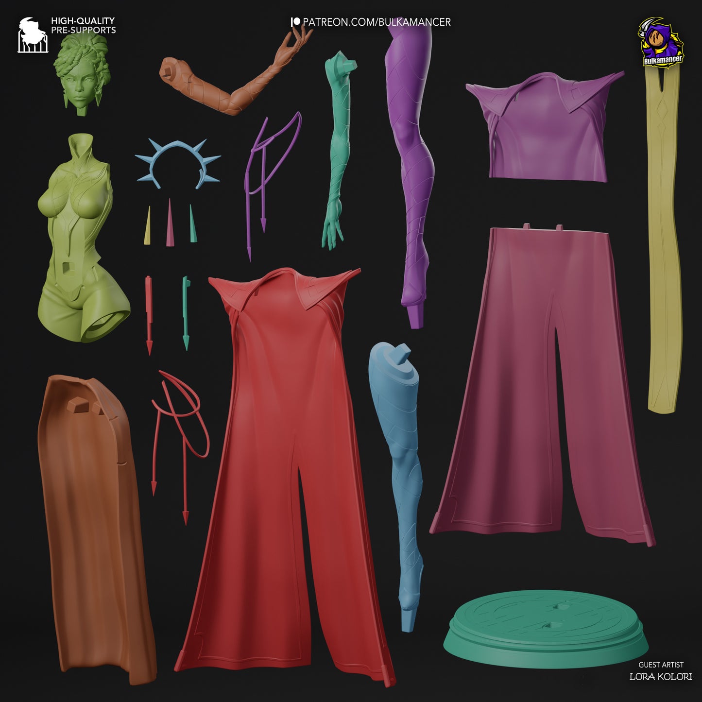 Mel Madarda | 10.5-Inch Resin Model Kit |Arcane Piltover Gilded Power Broker