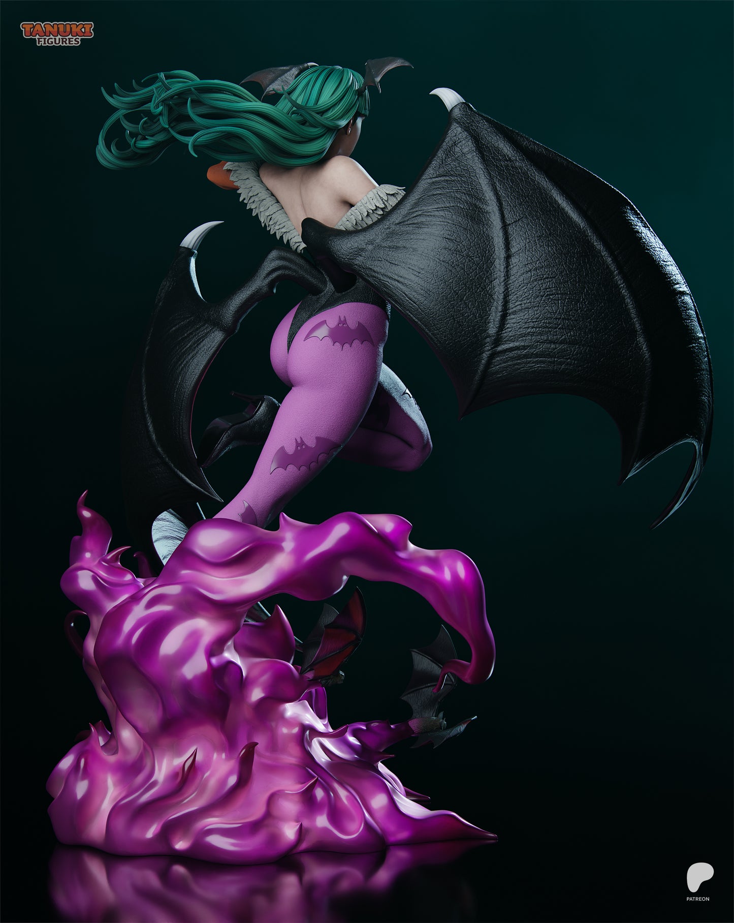Morrigan | Resin Model or Bust Kit | Darkstalkers Winged Enchantress