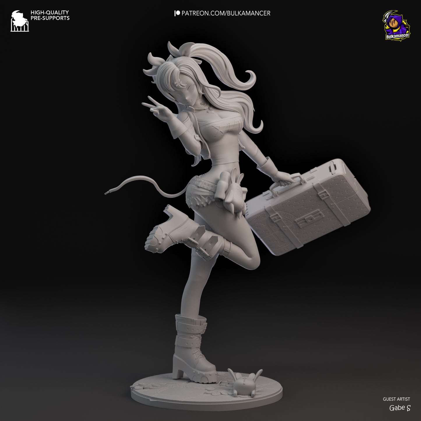Nicole Demara | 8.5-Inch Resin Model Kit | Zenless Zone Zero Cunning Hares Leader