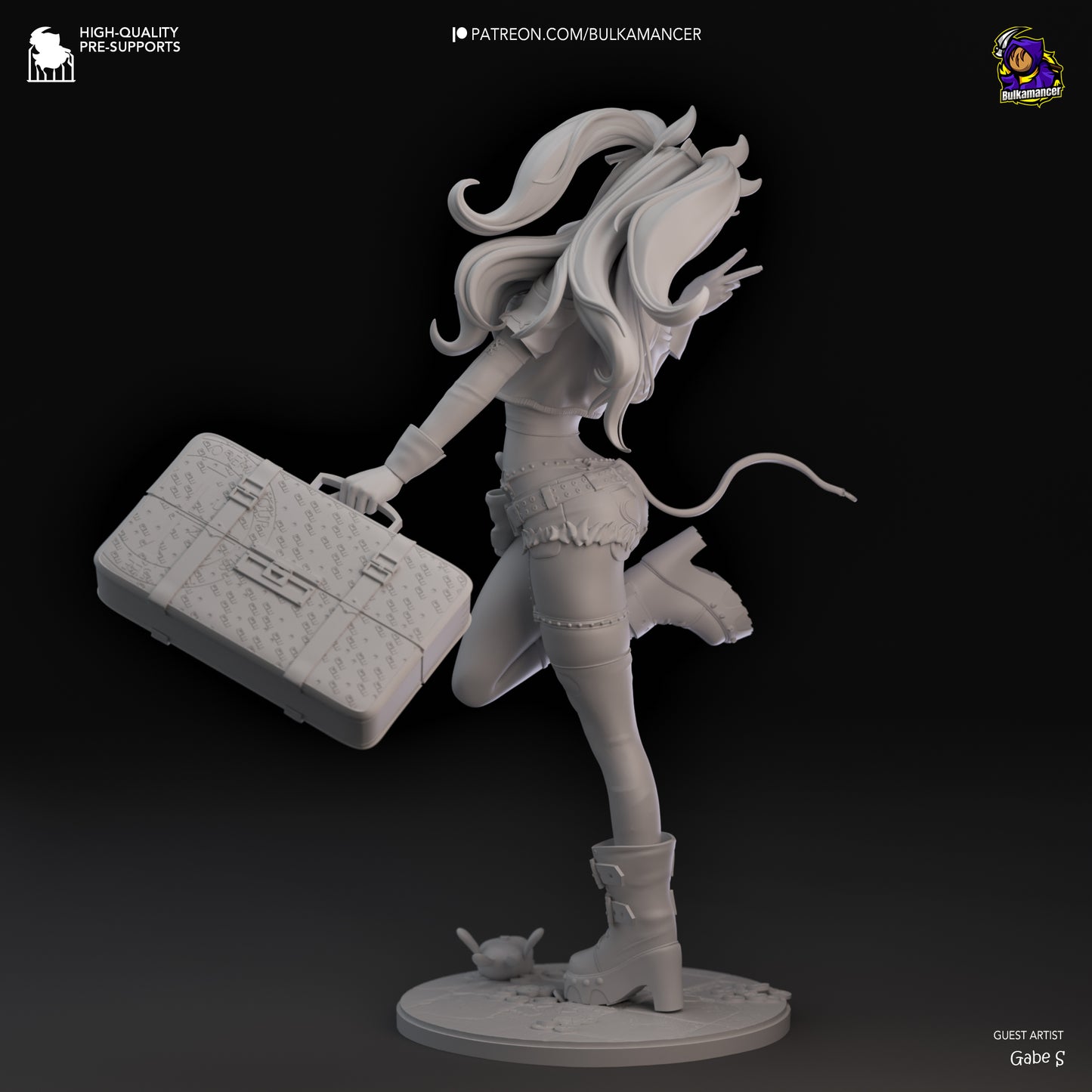 Nicole Demara | 8.5-Inch Resin Model Kit | Zenless Zone Zero Cunning Hares Leader